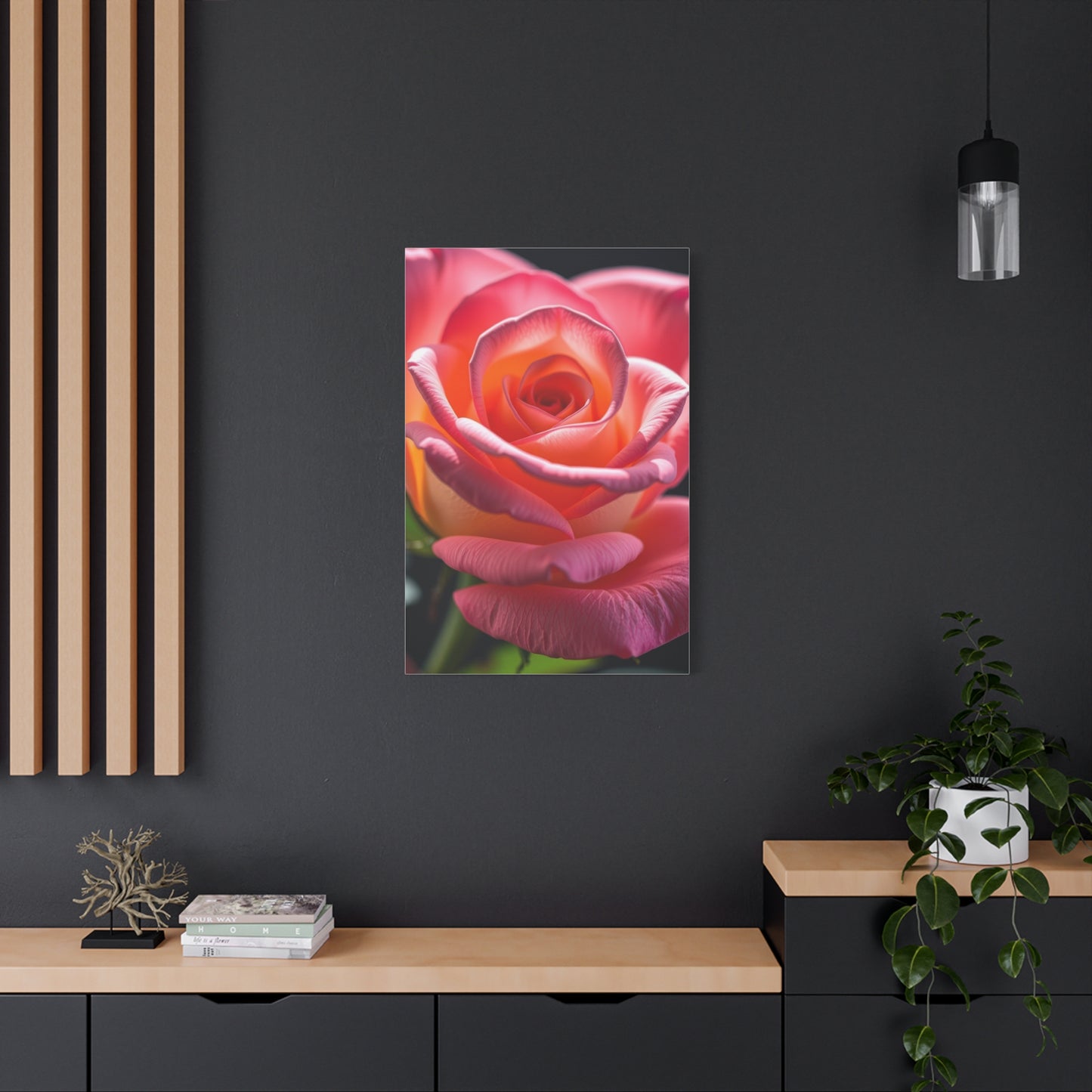 Rose Flower Art Supreme Gallery Wall Art & Canvas Print