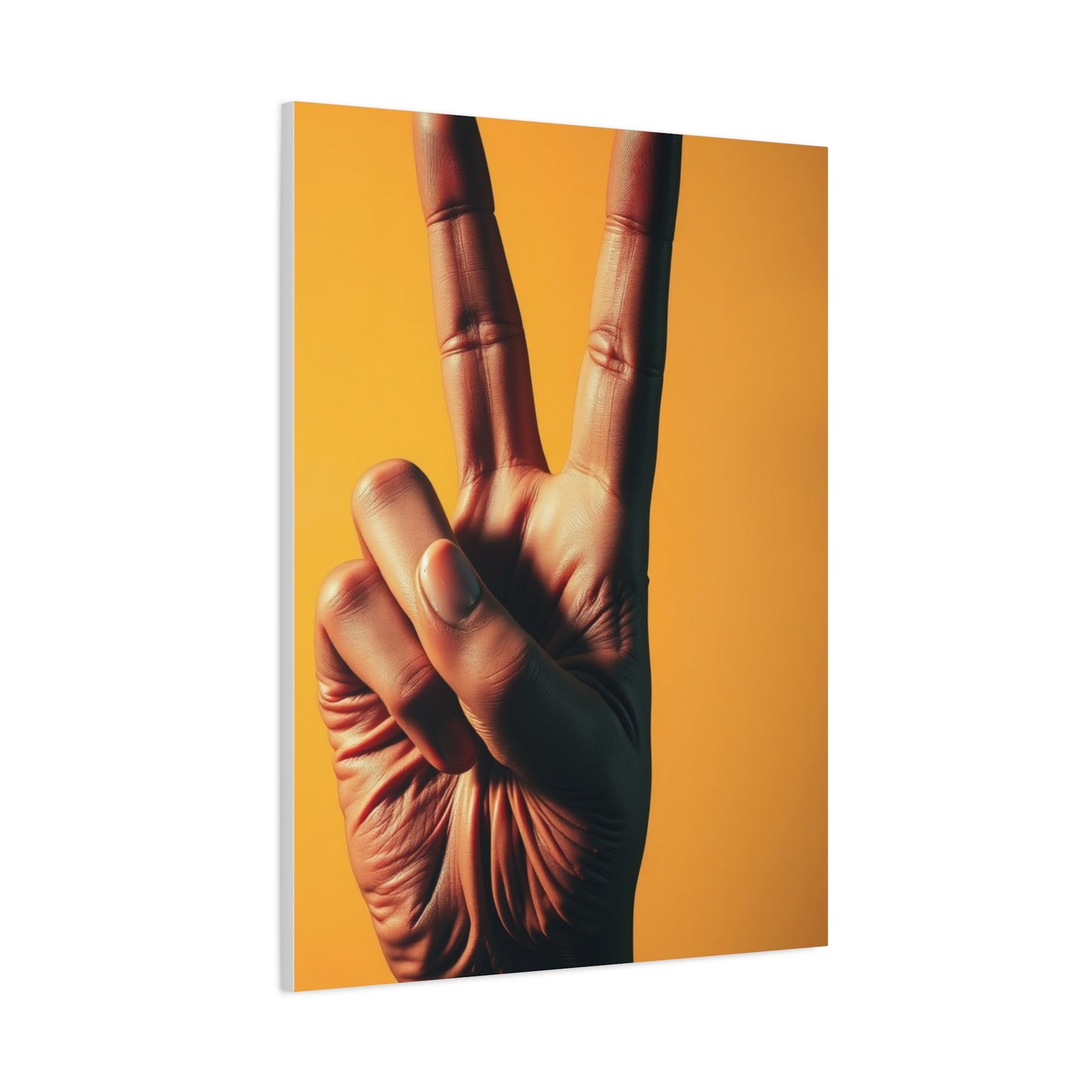 Vision Peace Sign Art Art Wall Art & Canvas Print