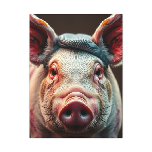 Elite Pig Art Vision Wall Art & Canvas Print