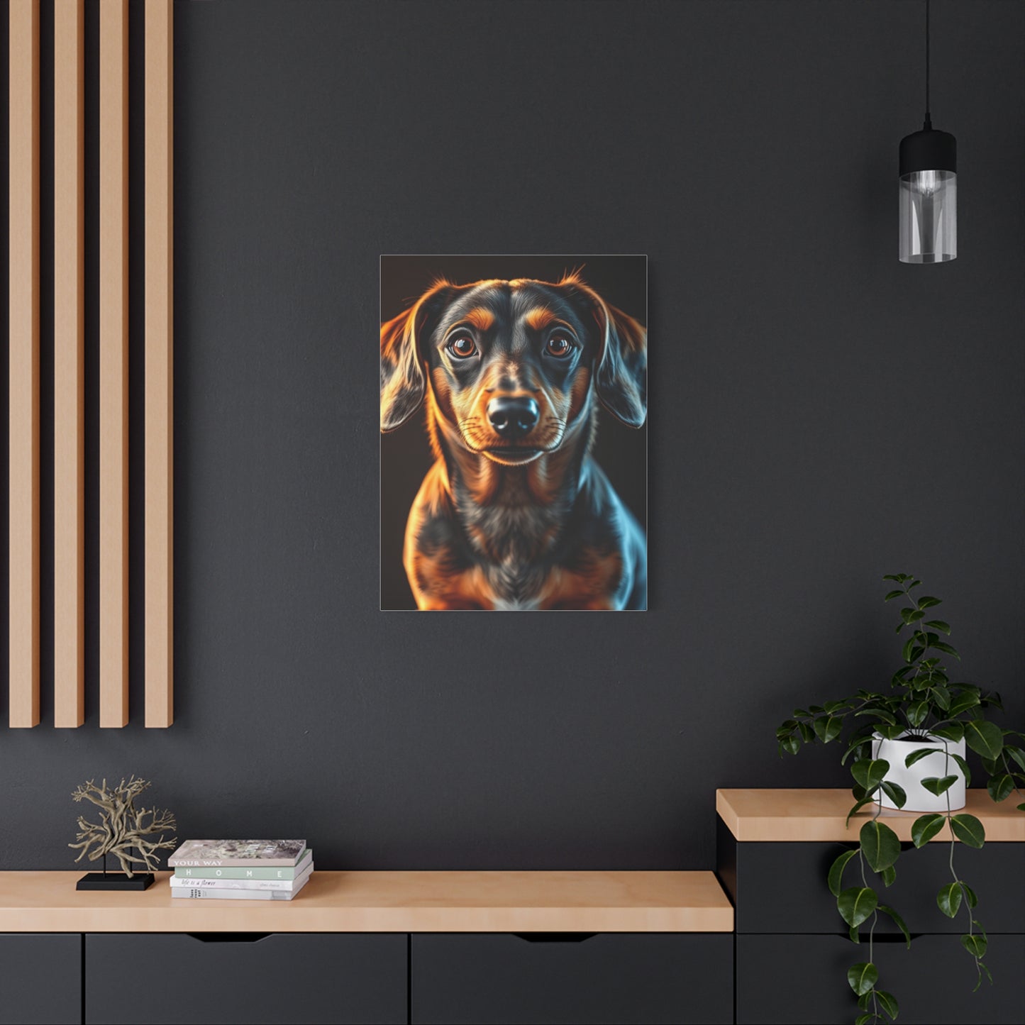 Masterpiece Dachshund Art Vision Wall Art & Canvas Print