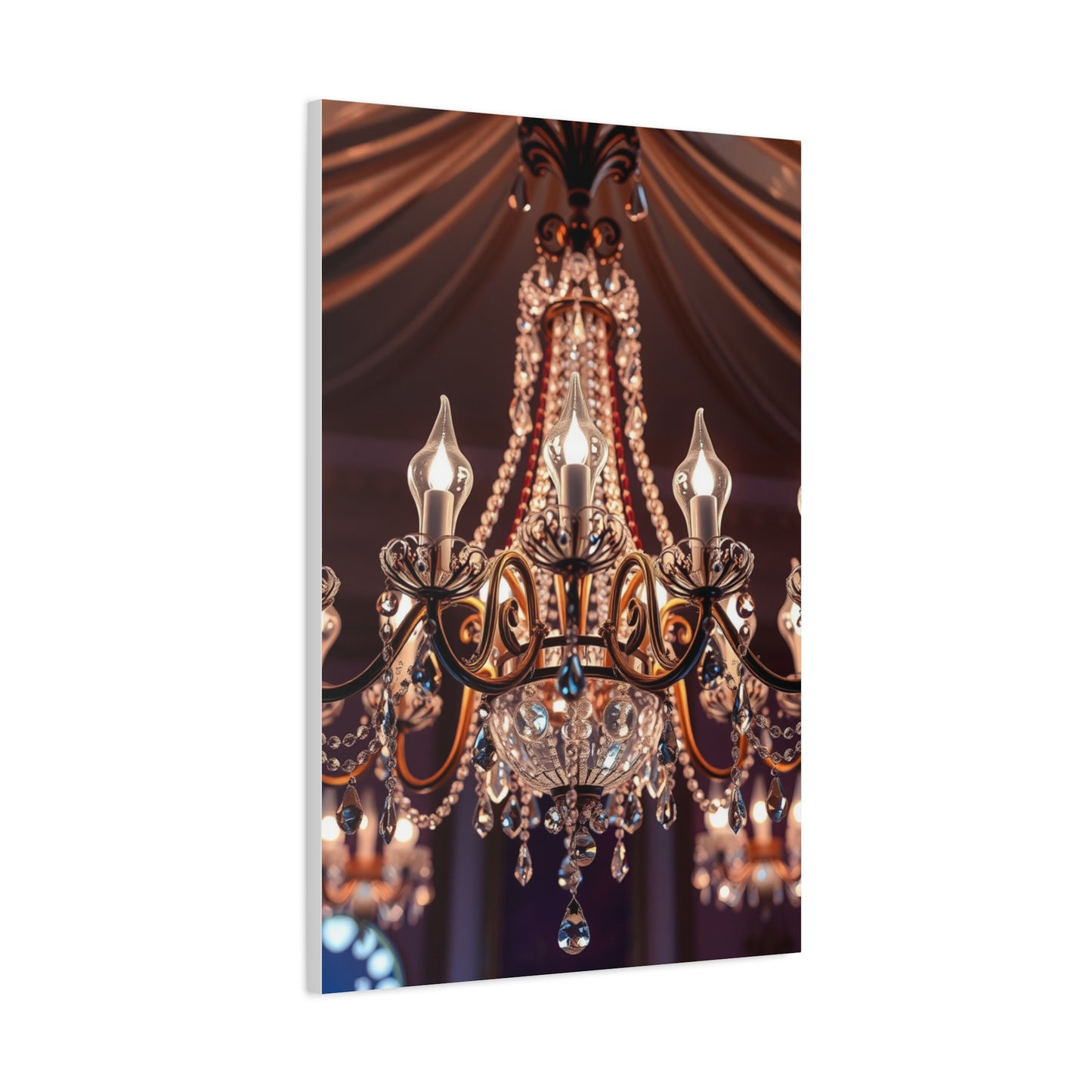 Masterpiece Chandelier Art Vision Wall Art & Canvas Print