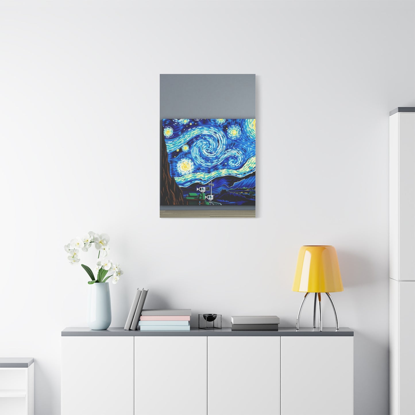 The Starry Night Canvas Art Refined Canvas Wall Art & Canvas Print