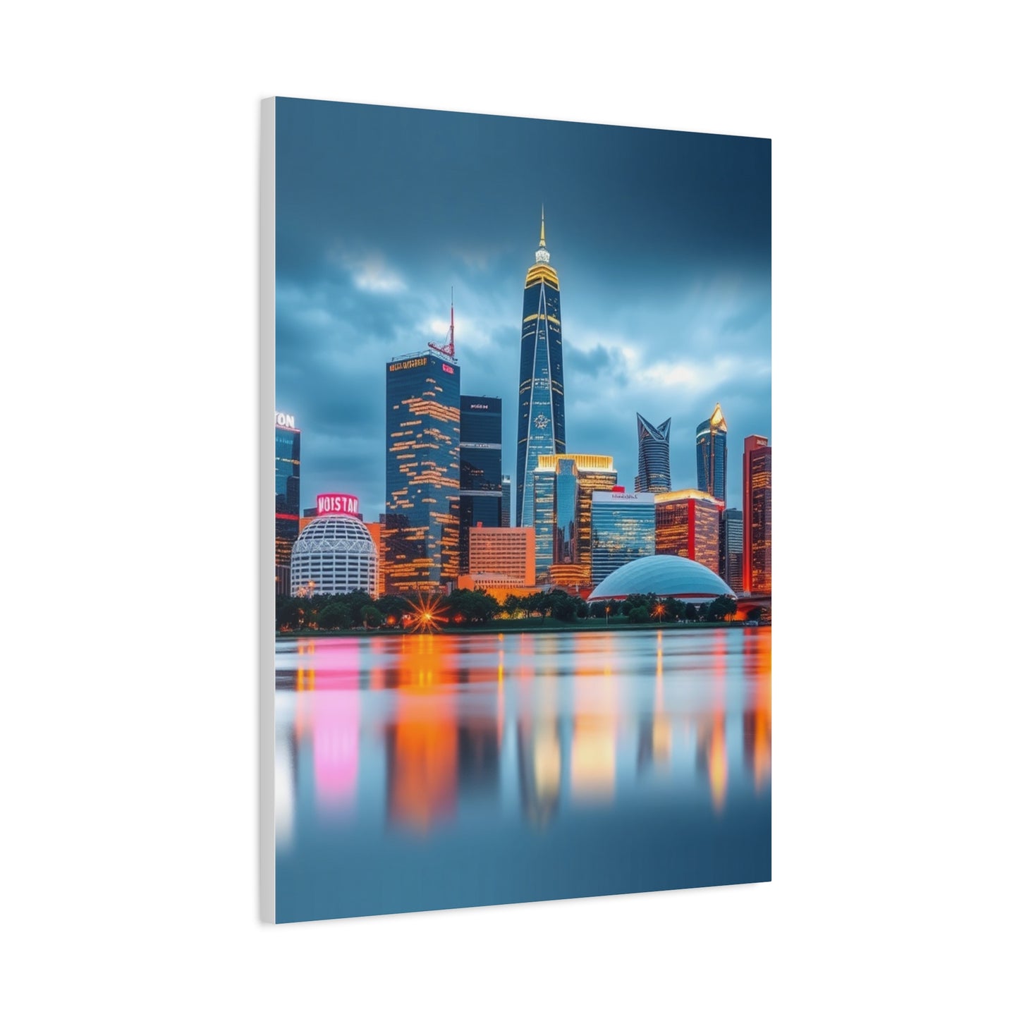 Supreme Houston Skylines Art Collection Wall Art & Canvas Print