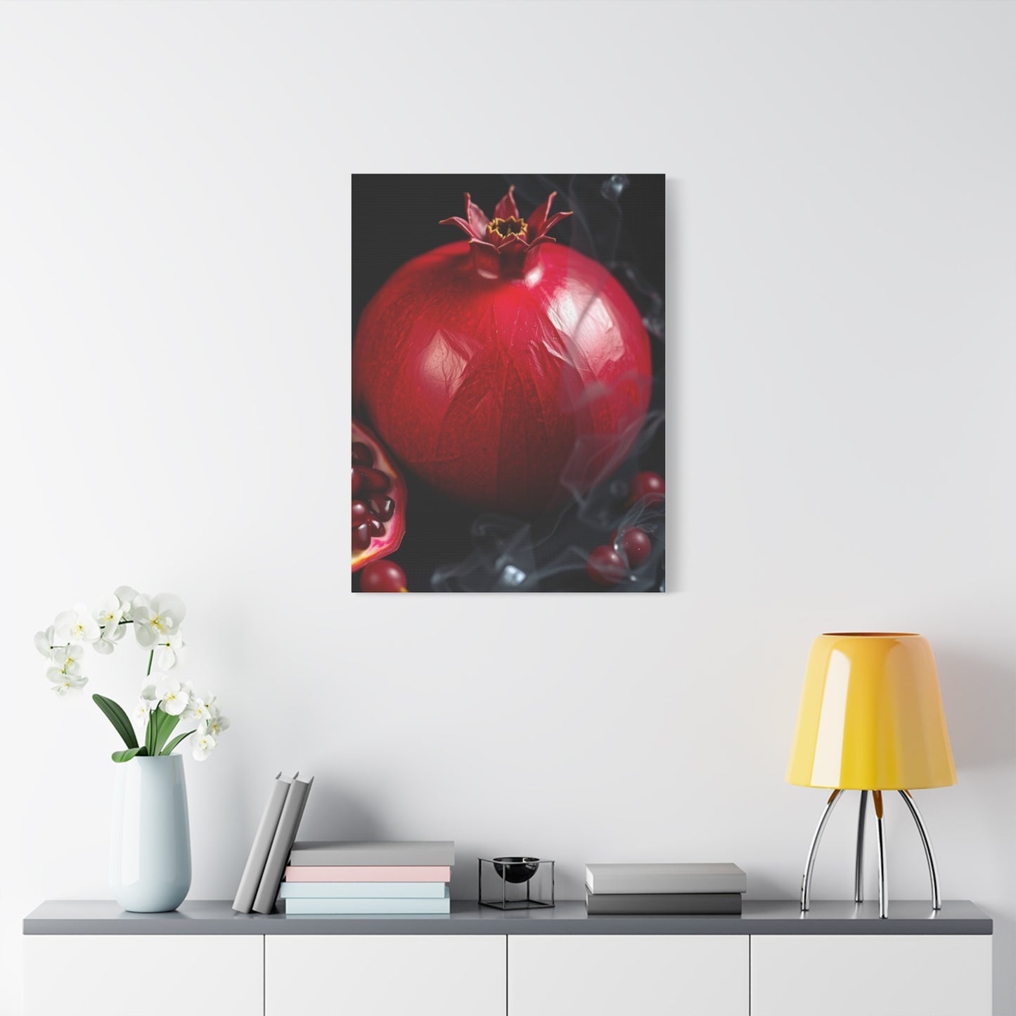 Deep Scarlet Enchantment Wall Art & Canvas Print