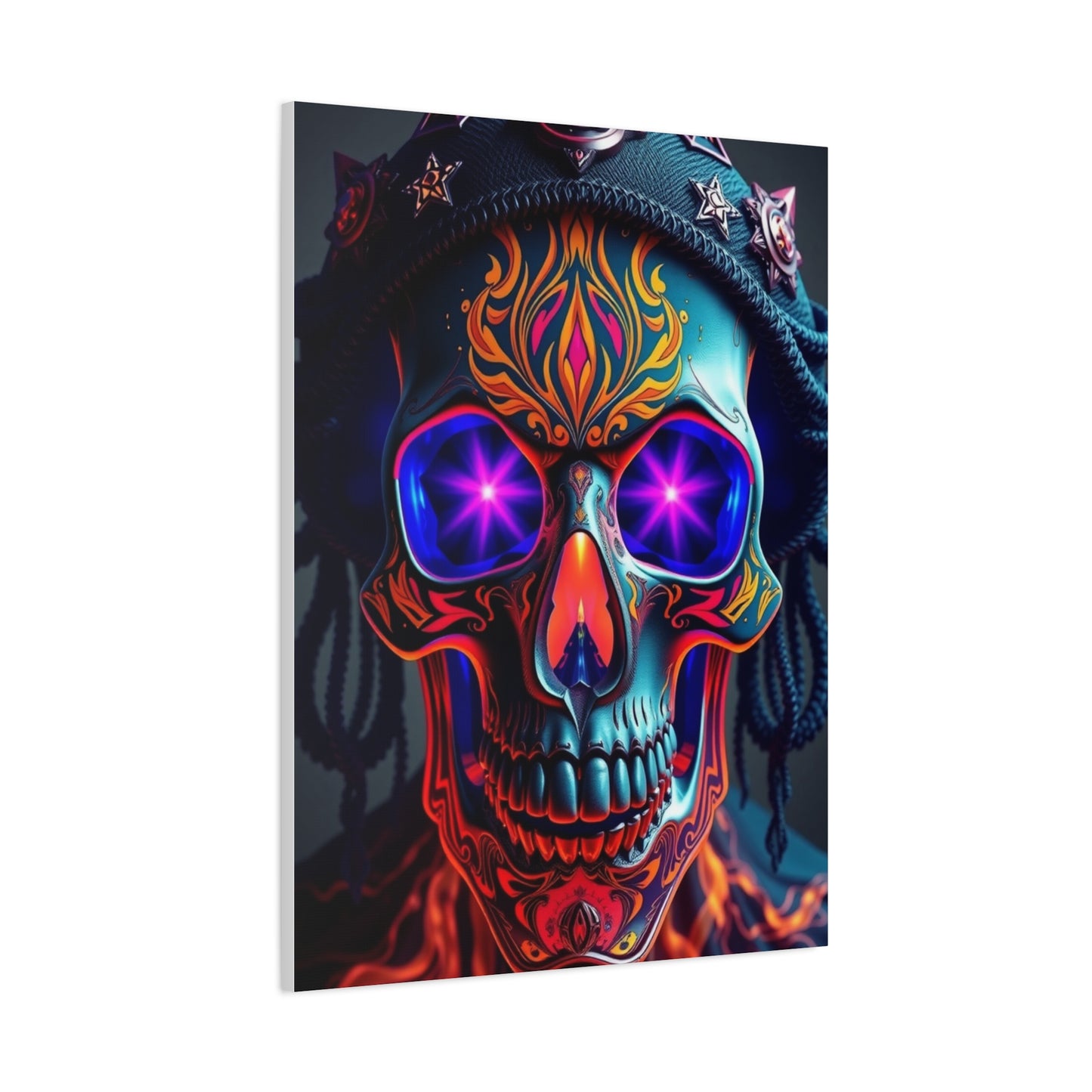 Radiant Skull Tableau Wall Art & Canvas Print