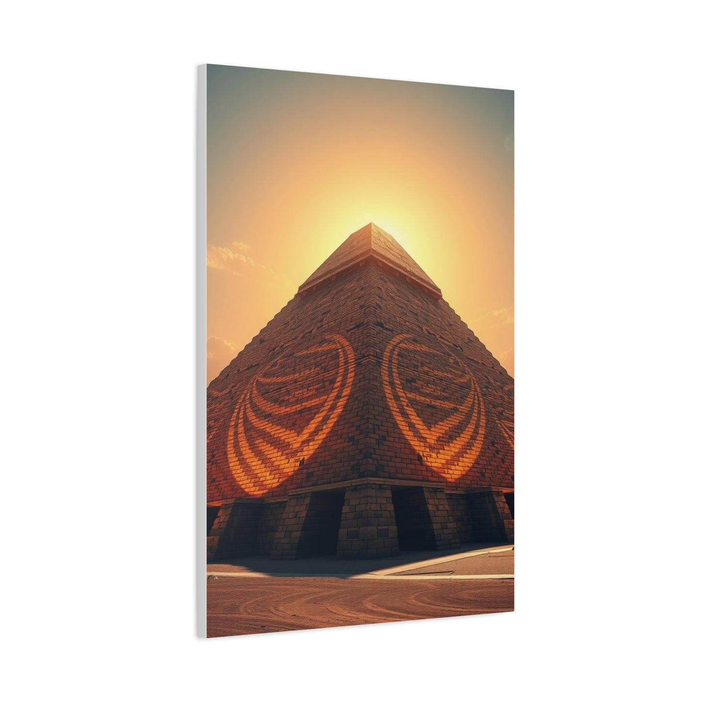 Supreme Pyramid Art Collection Wall Art & Canvas Print