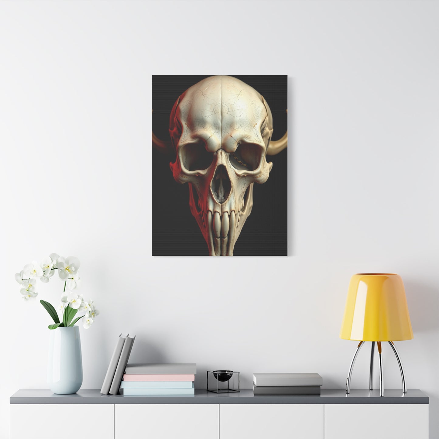 Prestige Skeletal Design Wall Art & Canvas Print