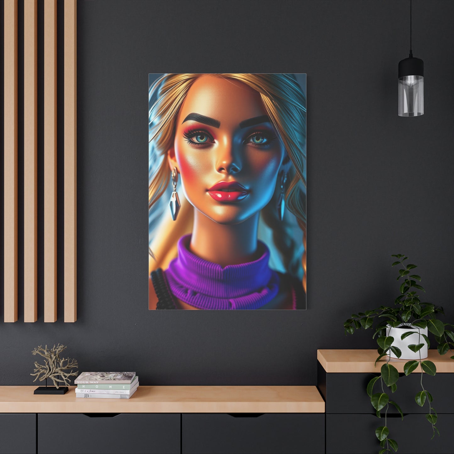 Elite Barbiecore Art Vision Wall Art & Canvas Print