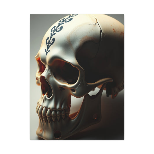 Regal Cranium Canvas Wall Art & Canvas Print