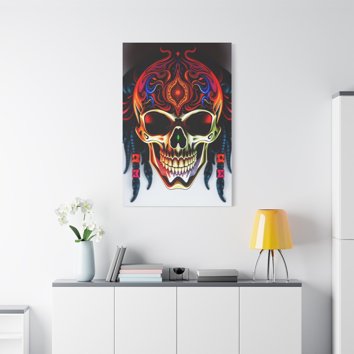 Psychedelic Cranium Reverie Wall Art & Canvas Print