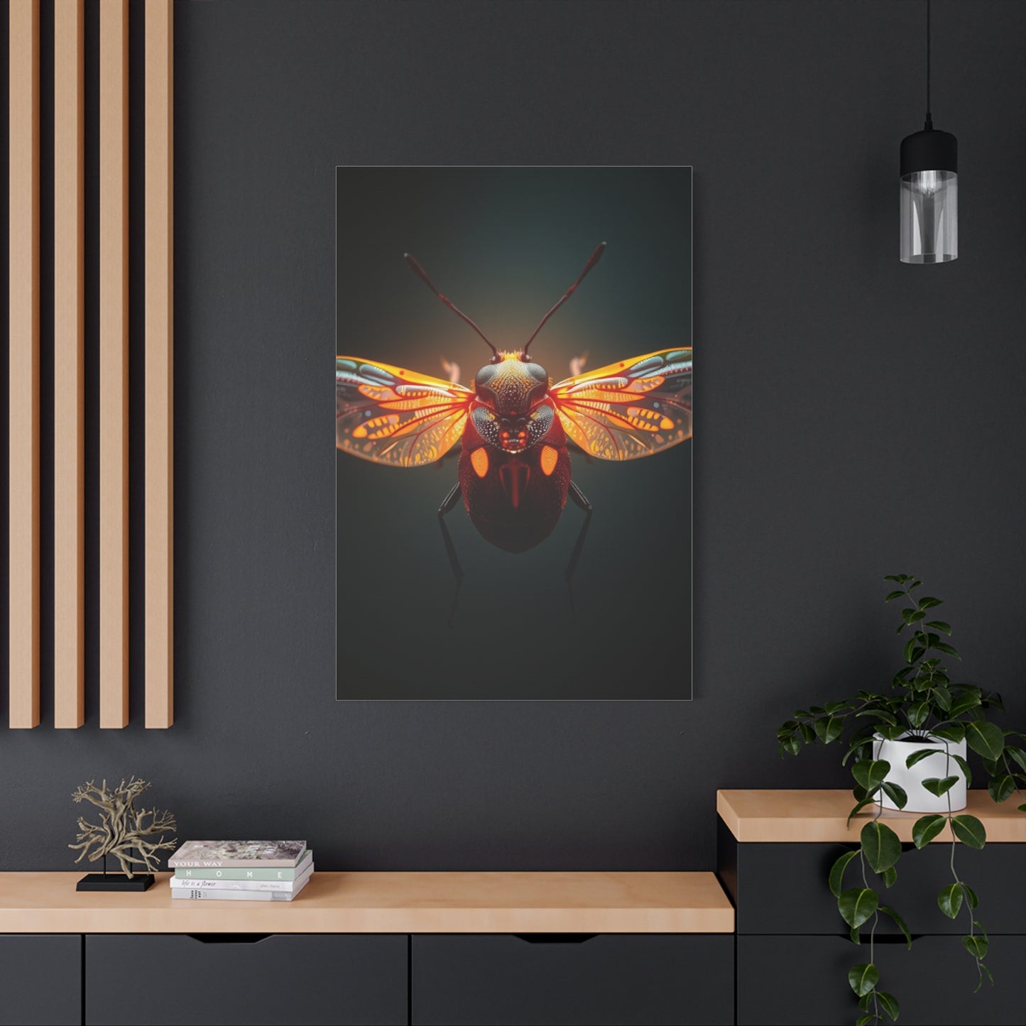 Supreme Firefly (Lighting Bug) Art Collection Wall Art & Canvas Print