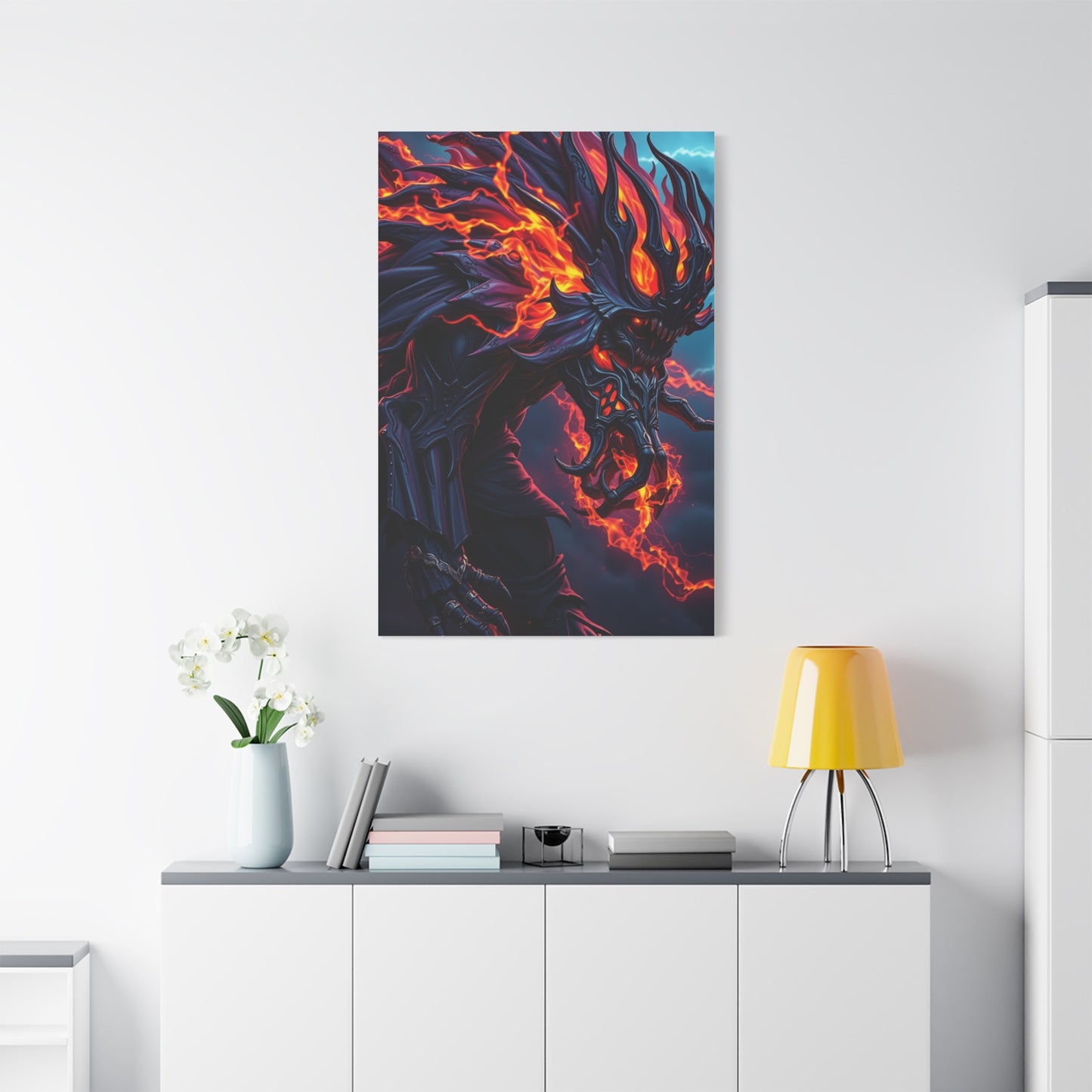 Ebon Thunder Reverie Wall Art & Canvas Print