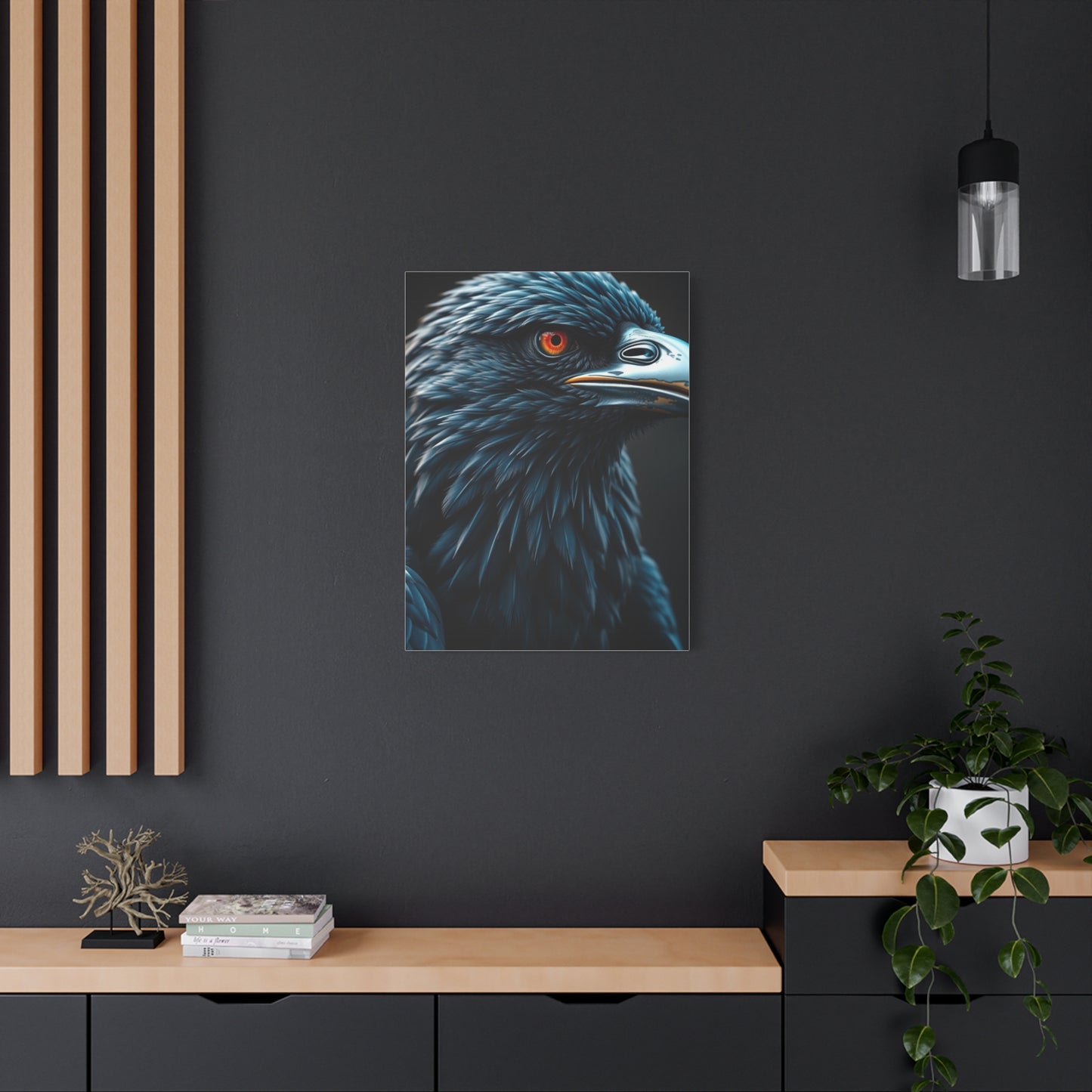 Crow Art Luxury Canvas Wall Art & Canvas Print