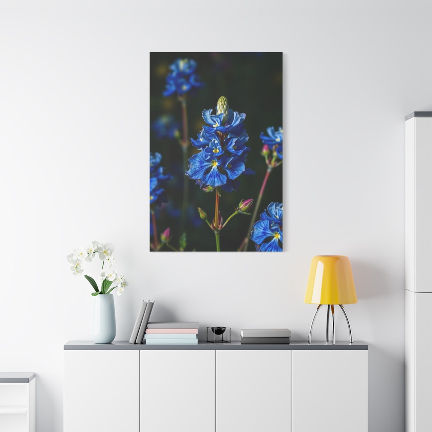 Masterpiece Bluebonnet Flower Art Vision Wall Art & Canvas Print