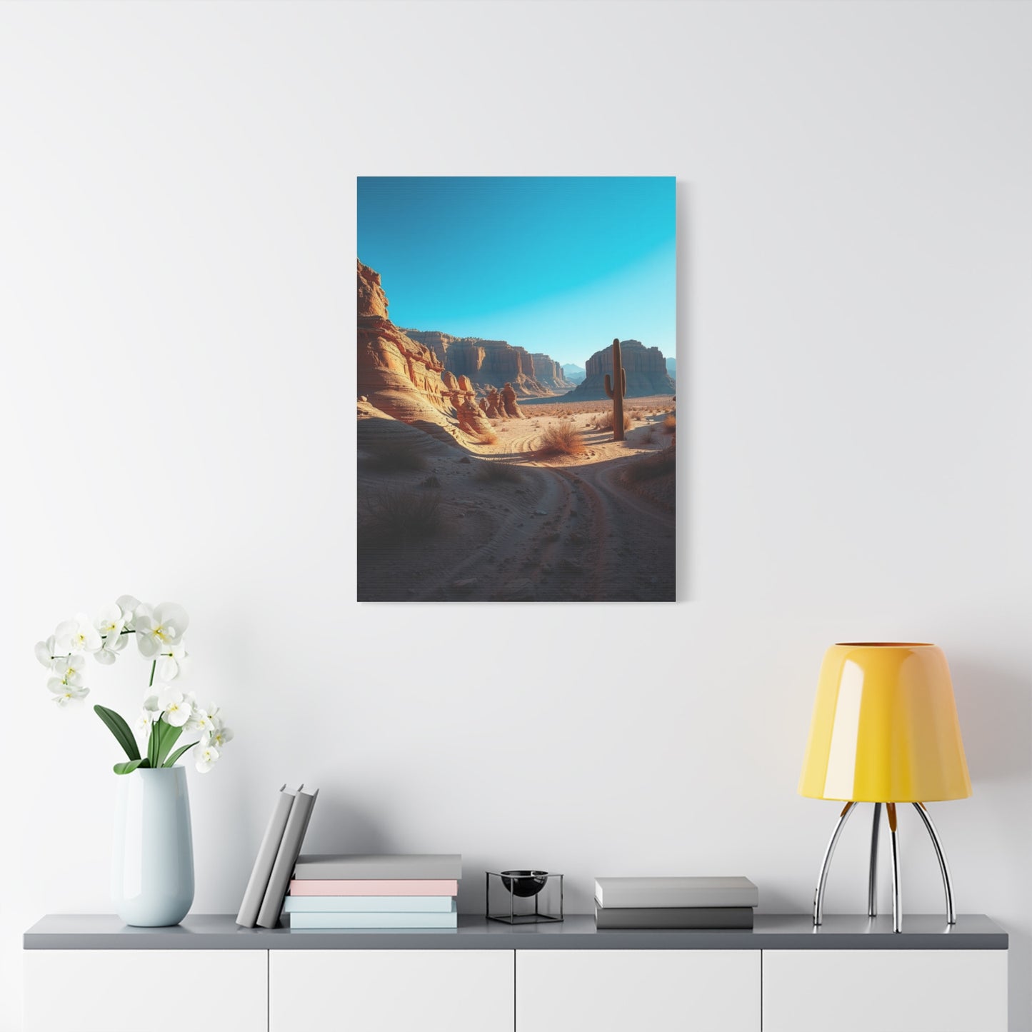 Sienna Horizon Painting Wall Art & Canvas Print