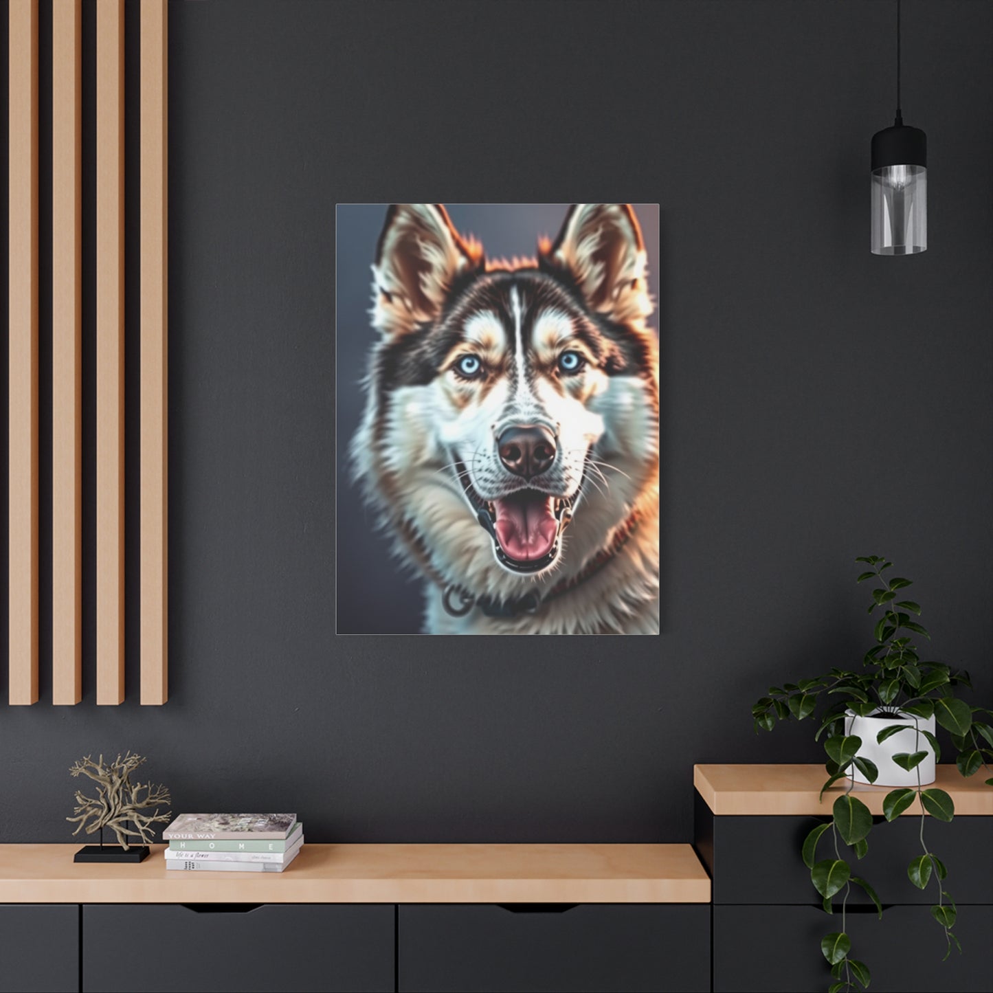 Frostbound Canine Masterpiece