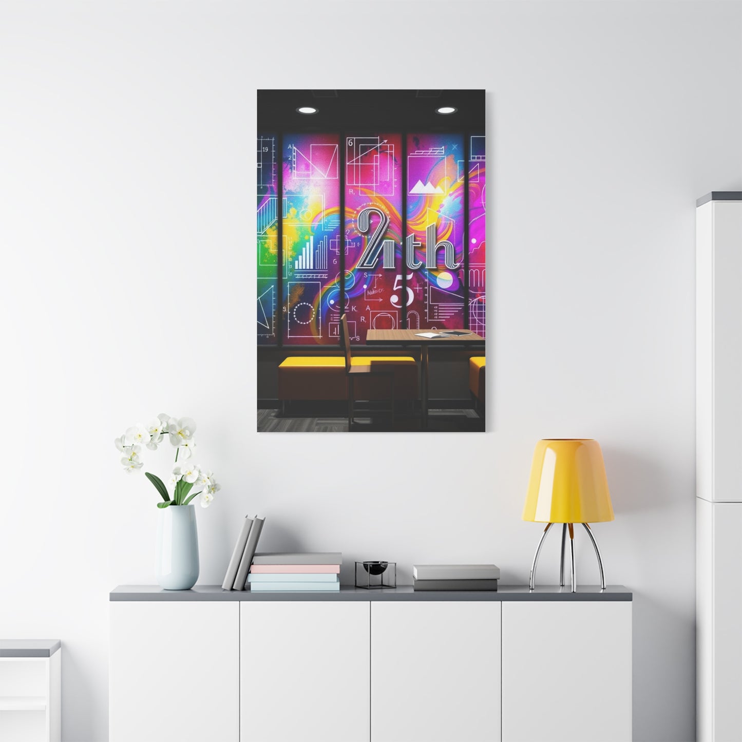 Modern Math Art for Creative Spaces Luxury Canvas Wall Art & Canvas Print