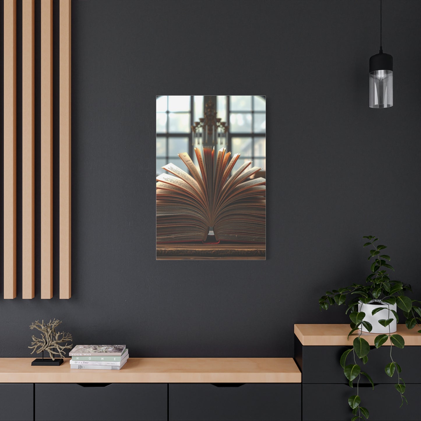 Book Art Refined Canvas Wall Art & Canvas Print