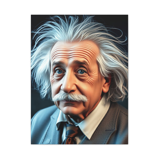 Elite Albert Einstein Art Vision Wall Art & Canvas Print