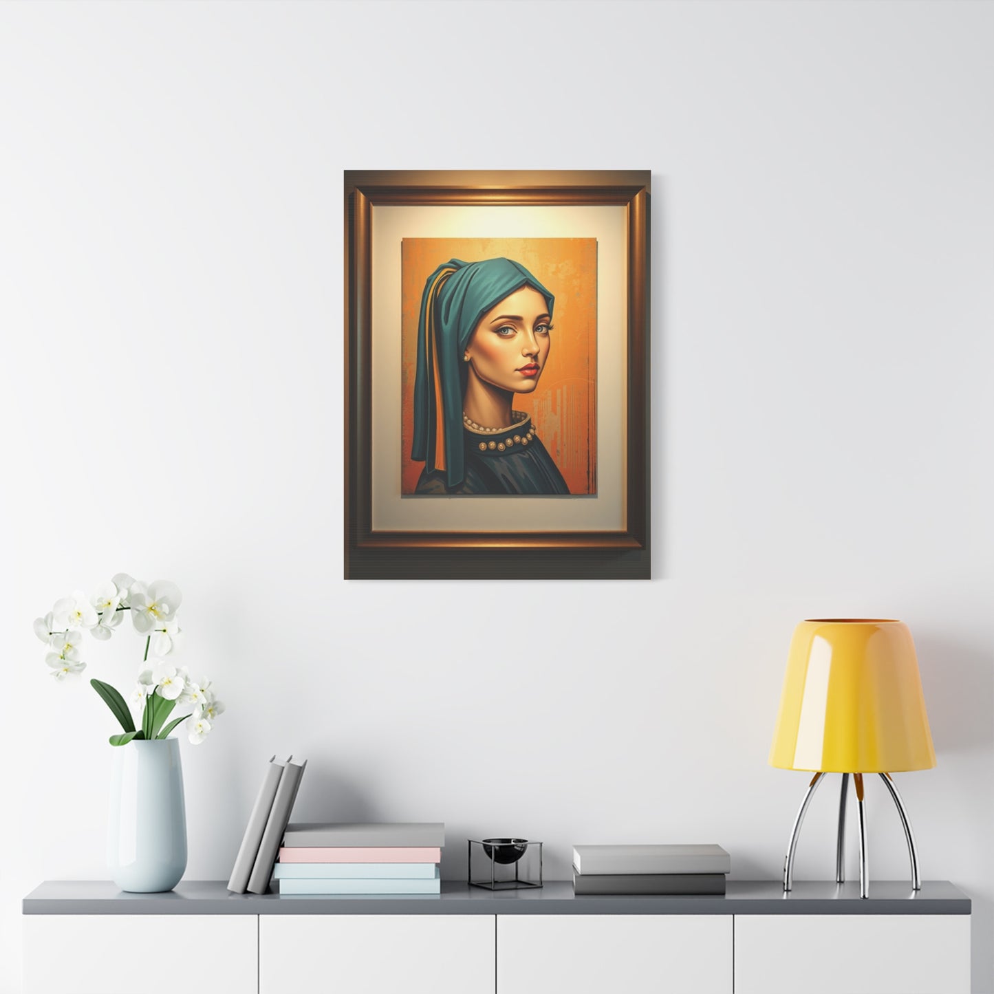 Sleek Eclectic Composition Wall Art & Canvas Print