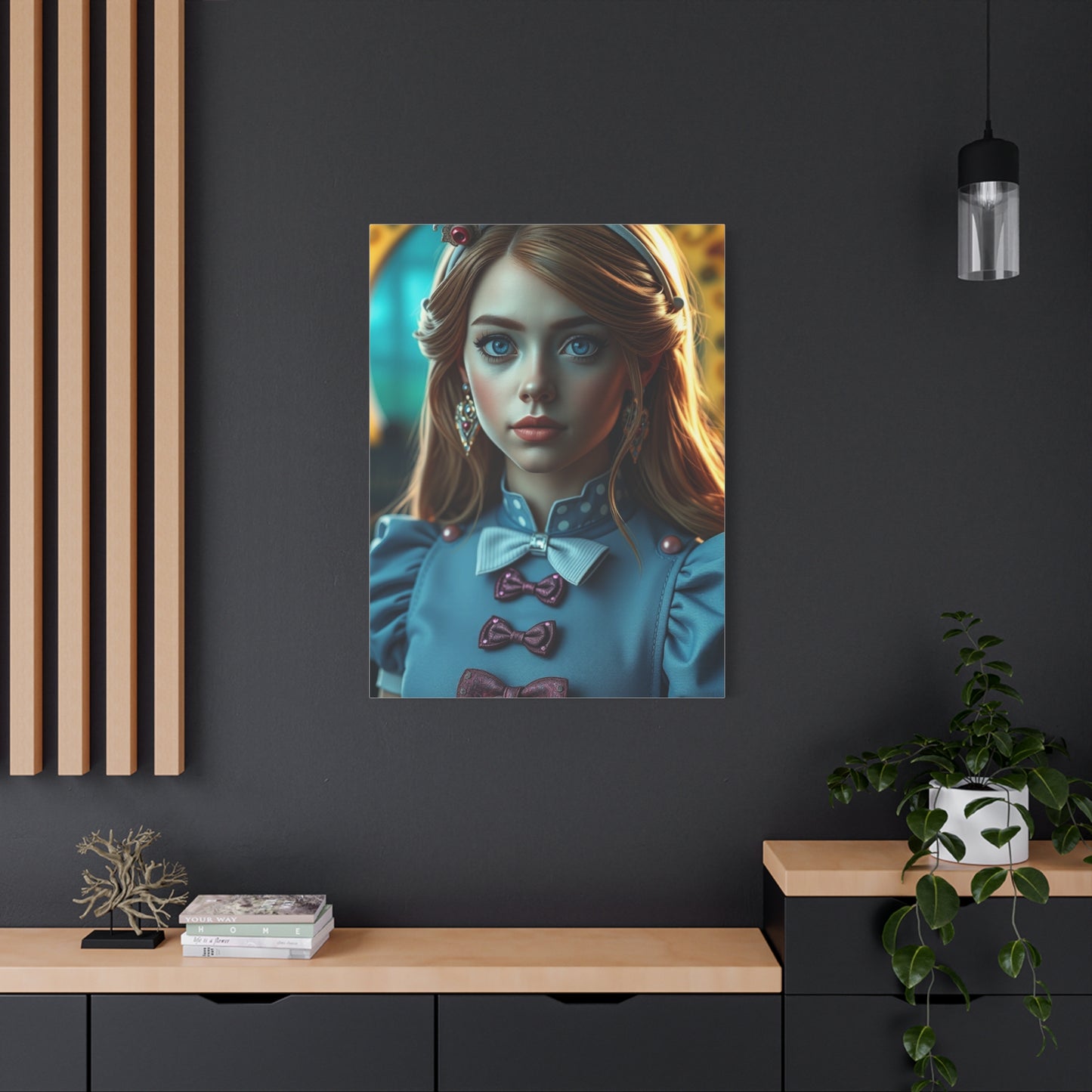 Luxury Alice In Wonderland Characters Art Collection Wall Art & Canvas Print