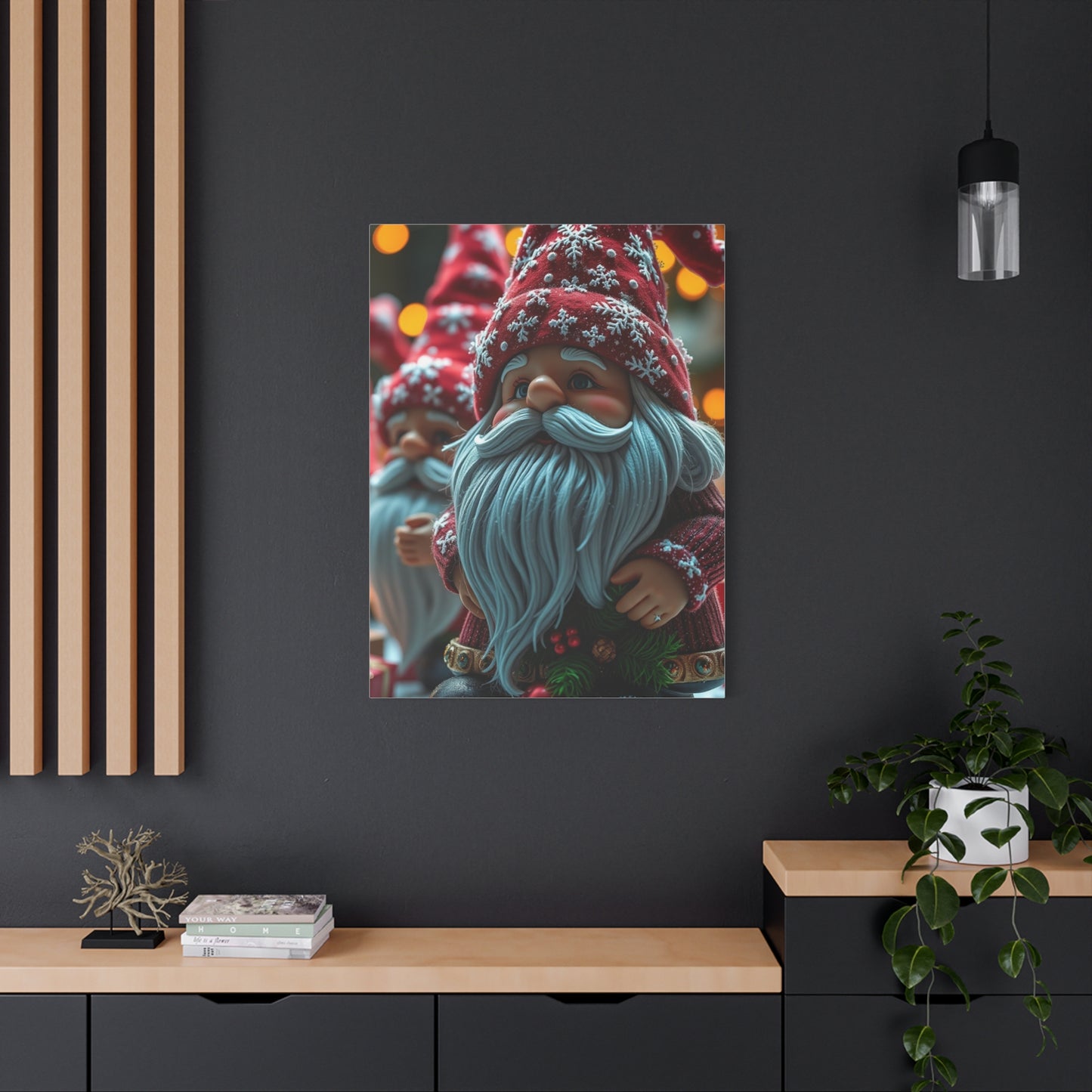 Masterpiece Christmas Gnome Art Vision Wall Art & Canvas Print