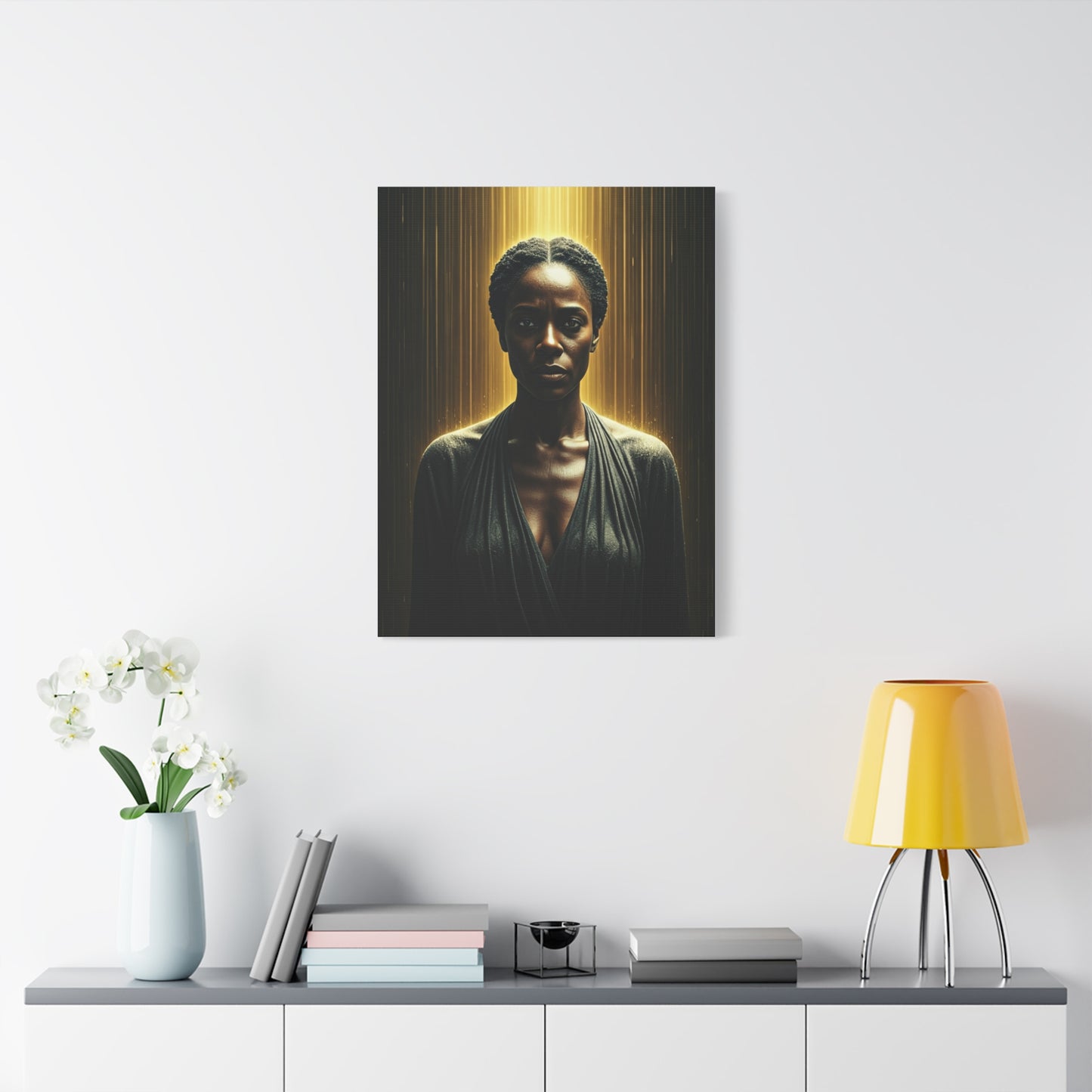 Crowned by Light Portrait Wall Art & Canvas Prints