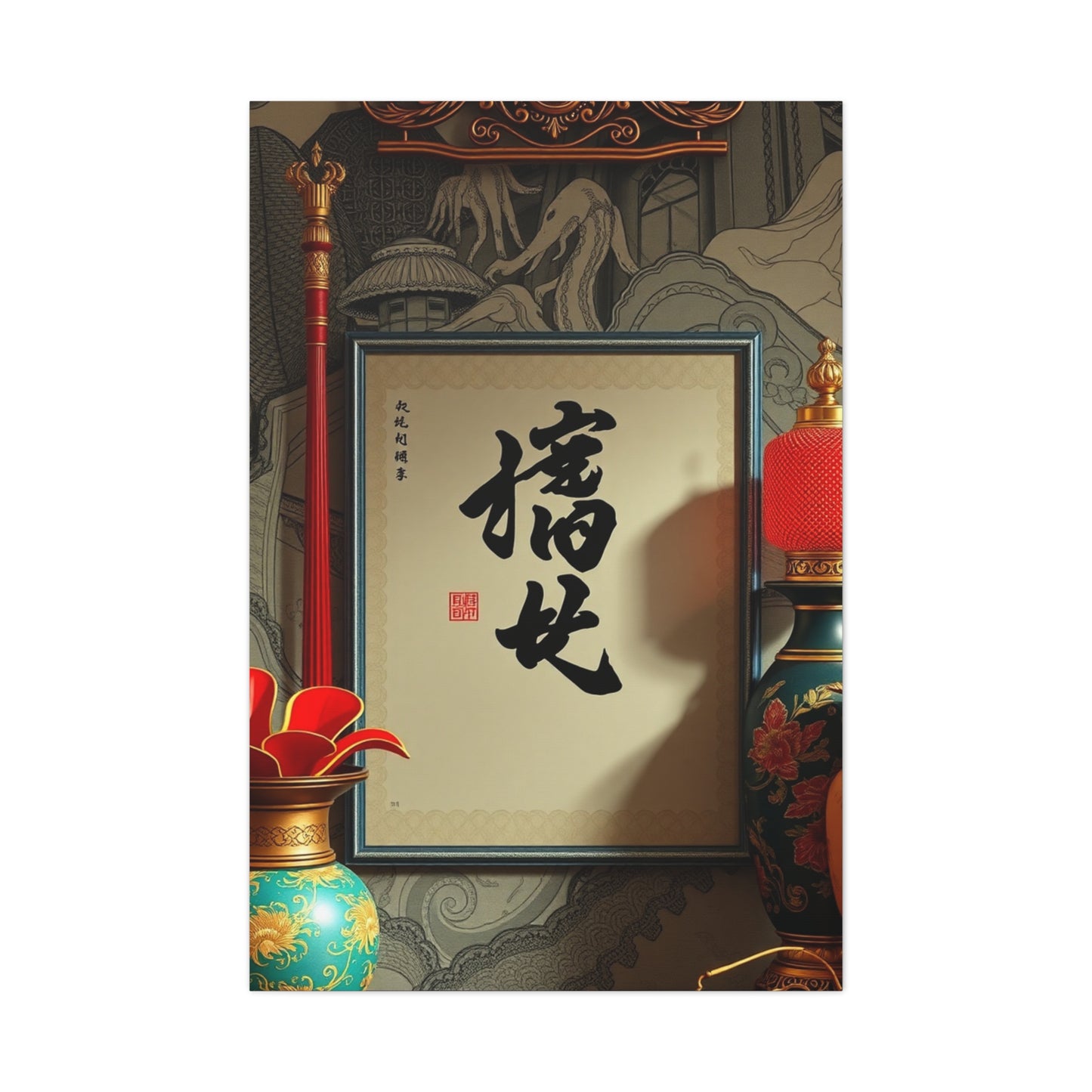 Masterpiece Chinese Decor Art Vision Wall Art & Canvas Print