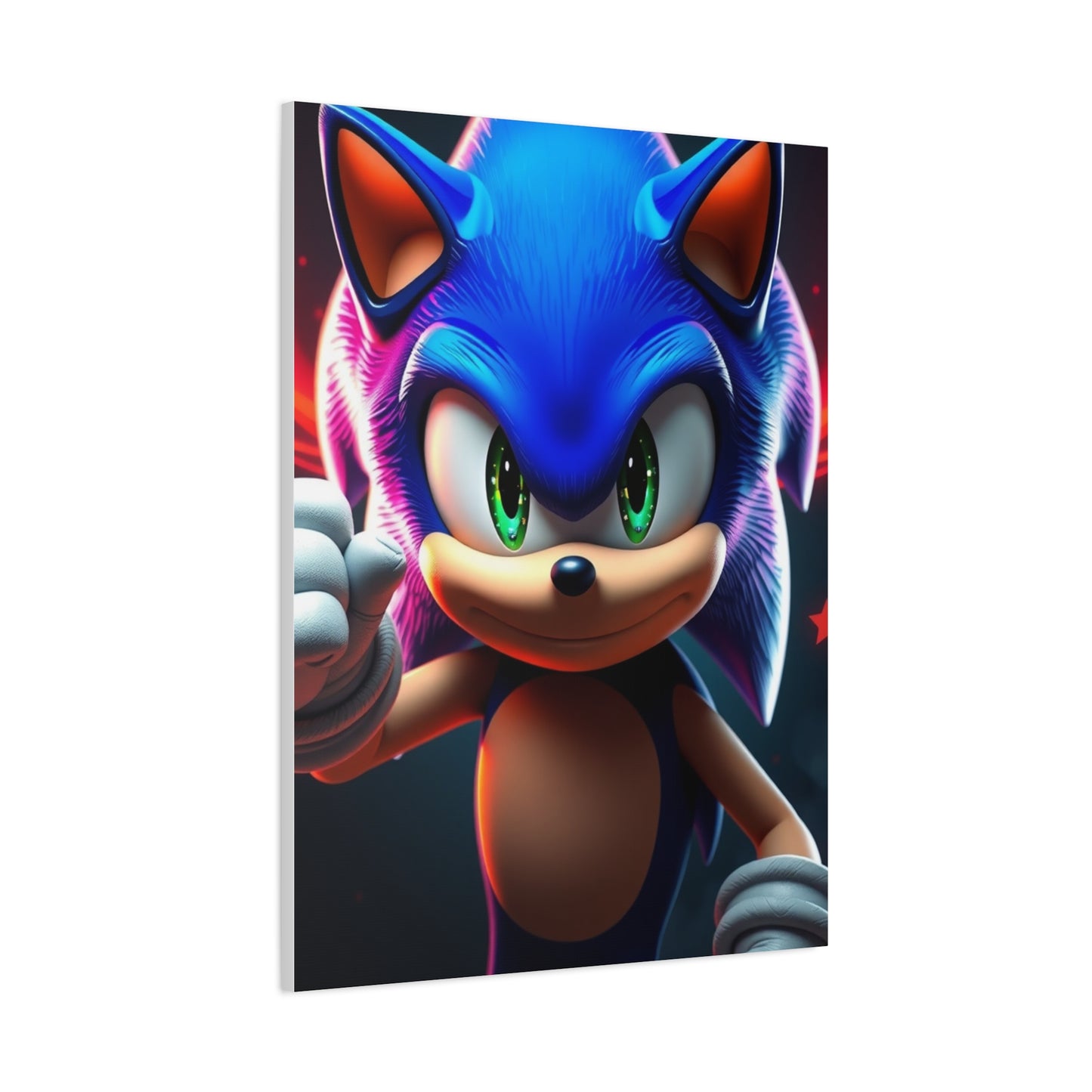 Supreme Sonic the Hedgehog Art Collection Wall Art & Canvas Print