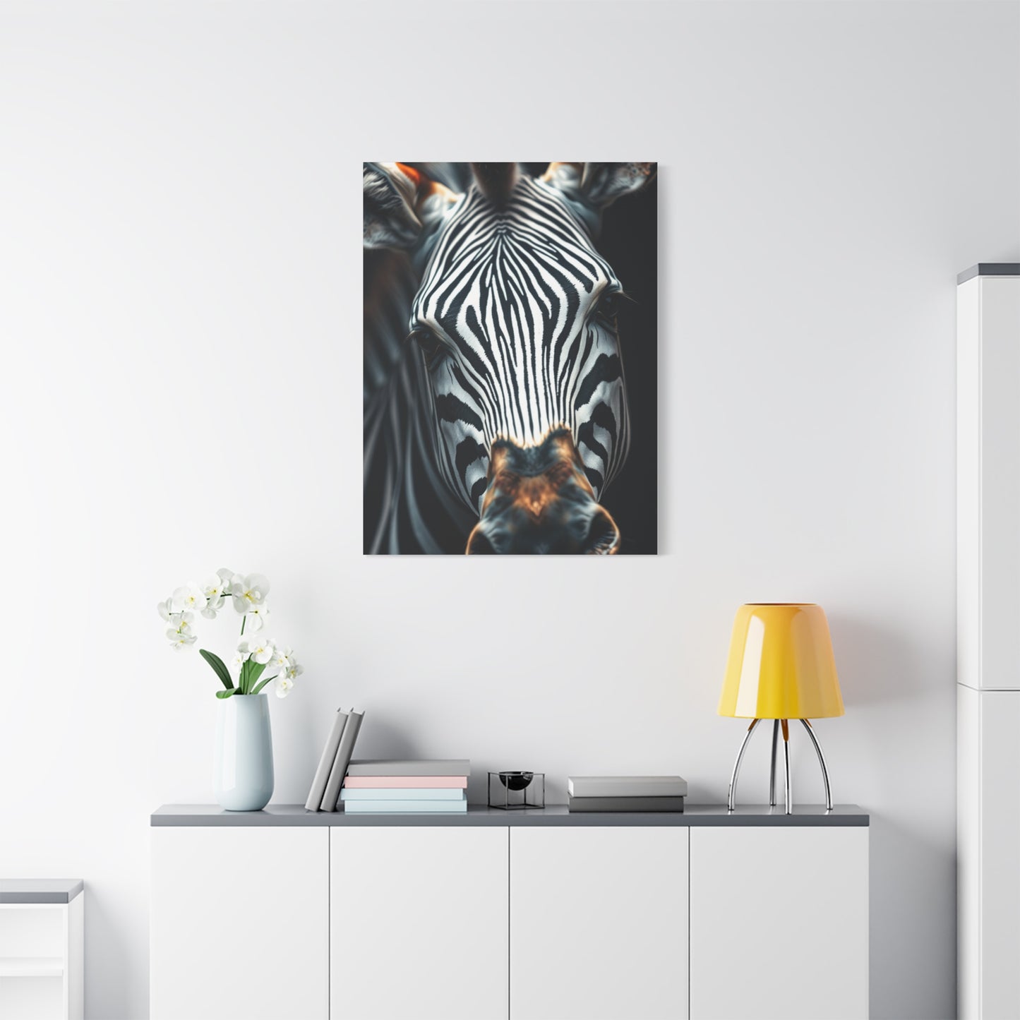 Vision Zebra Art Art Wall Art & Canvas Print