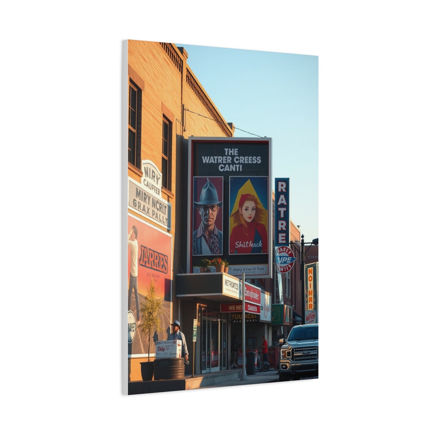 Vintage Movie Posters Art Supreme Gallery Wall Art & Canvas Print