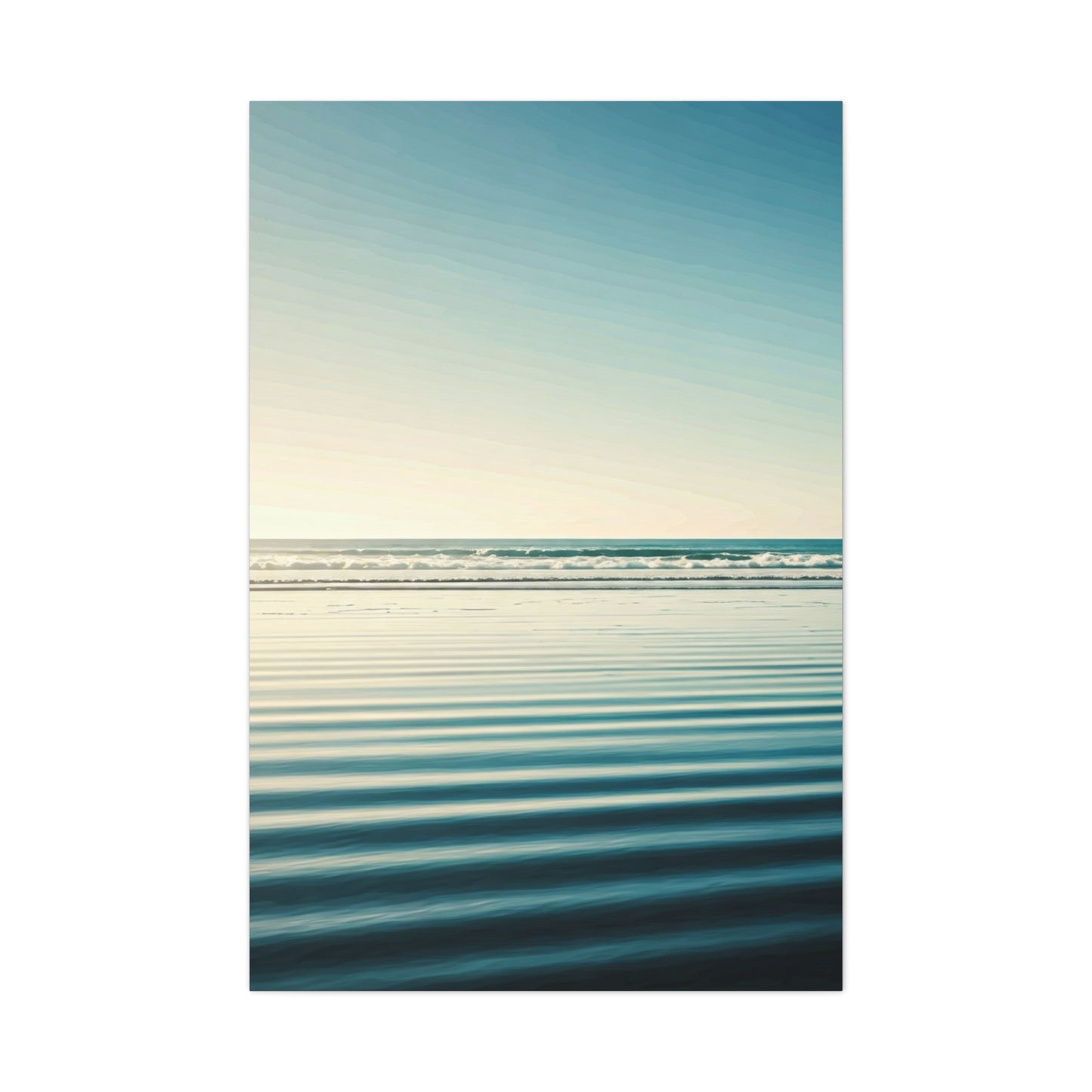 Minimal Horizon Ocean Calm Wall Art & Canvas Prints