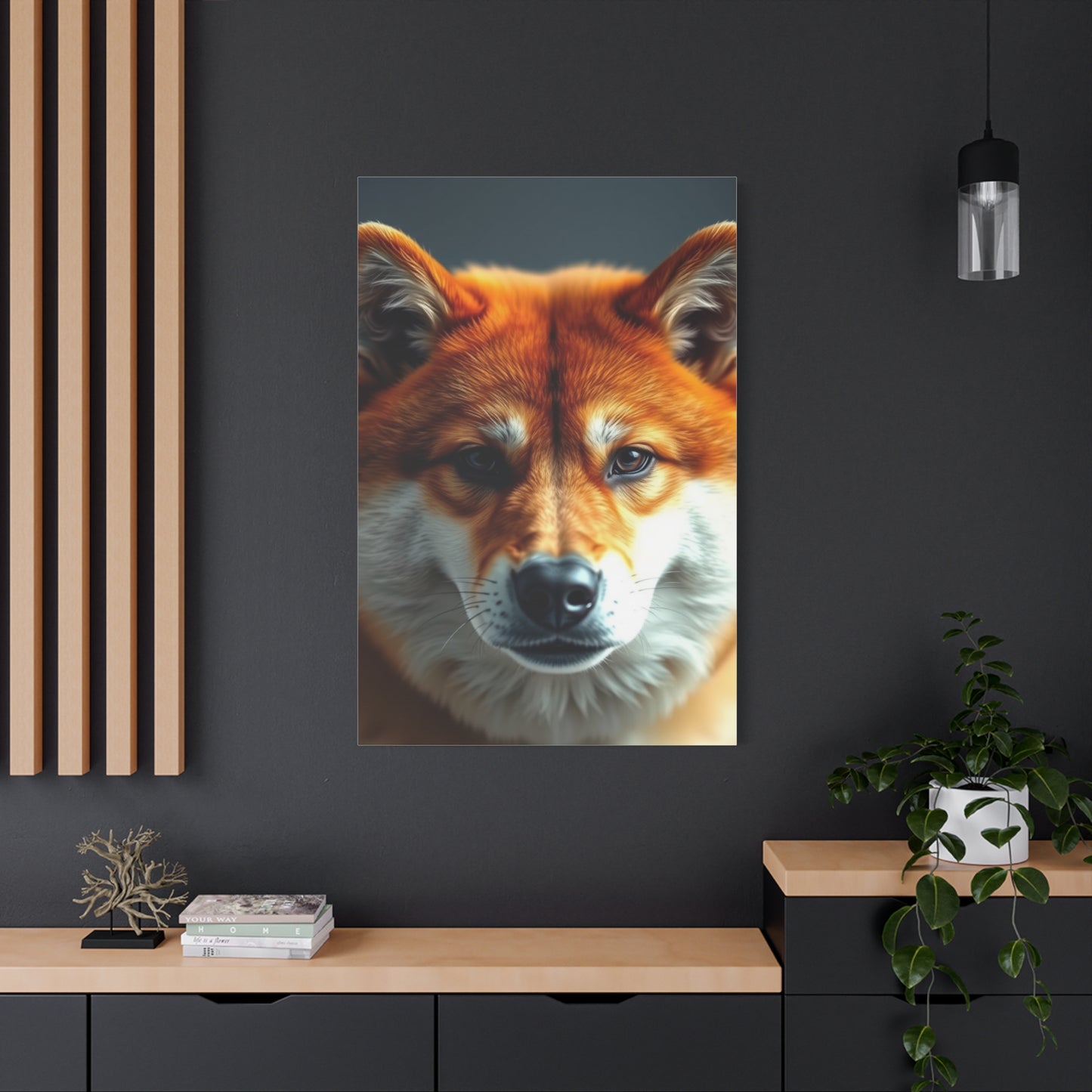 Supreme Shiba Inu Dog Art Collection Wall Art & Canvas Print