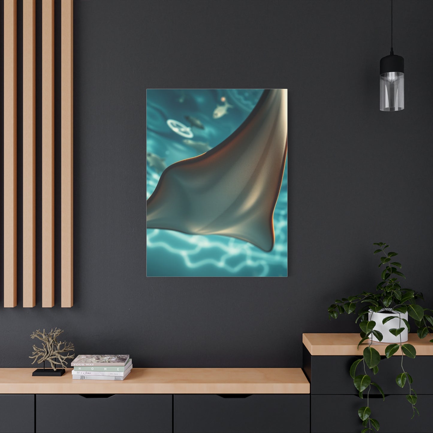 Ray & Stingray Art Luxury Canvas Wall Art & Canvas Print