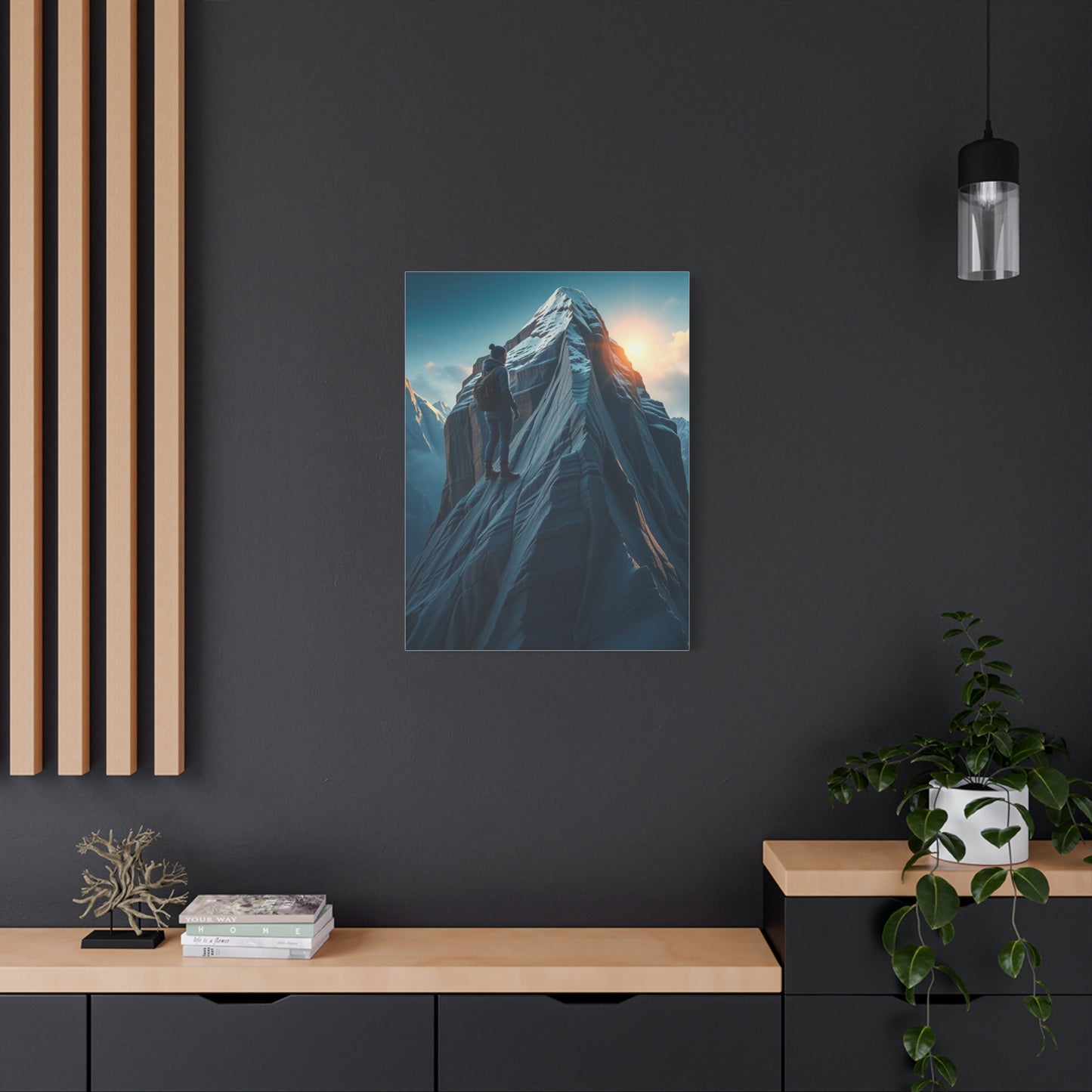 Majestic Peak Panorama Wall Art & Canvas Print
