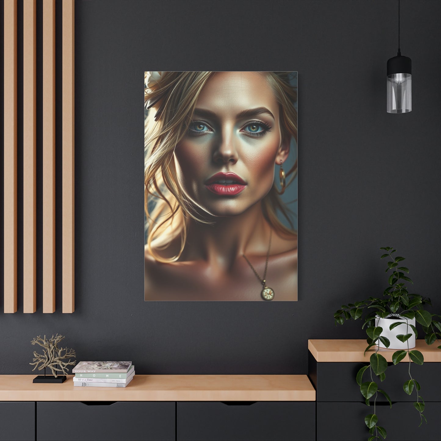 Moss Divinity Canvas Wall Art & Canvas Print