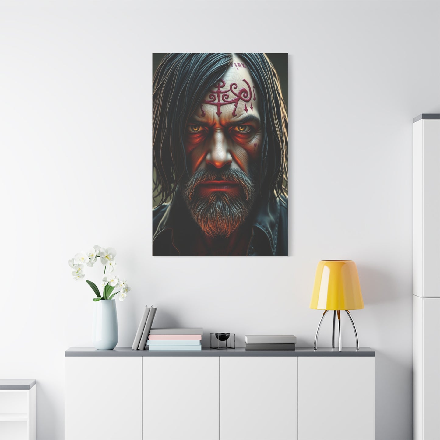 Vision The Walking Dead Characters Art Art Wall Art & Canvas Print
