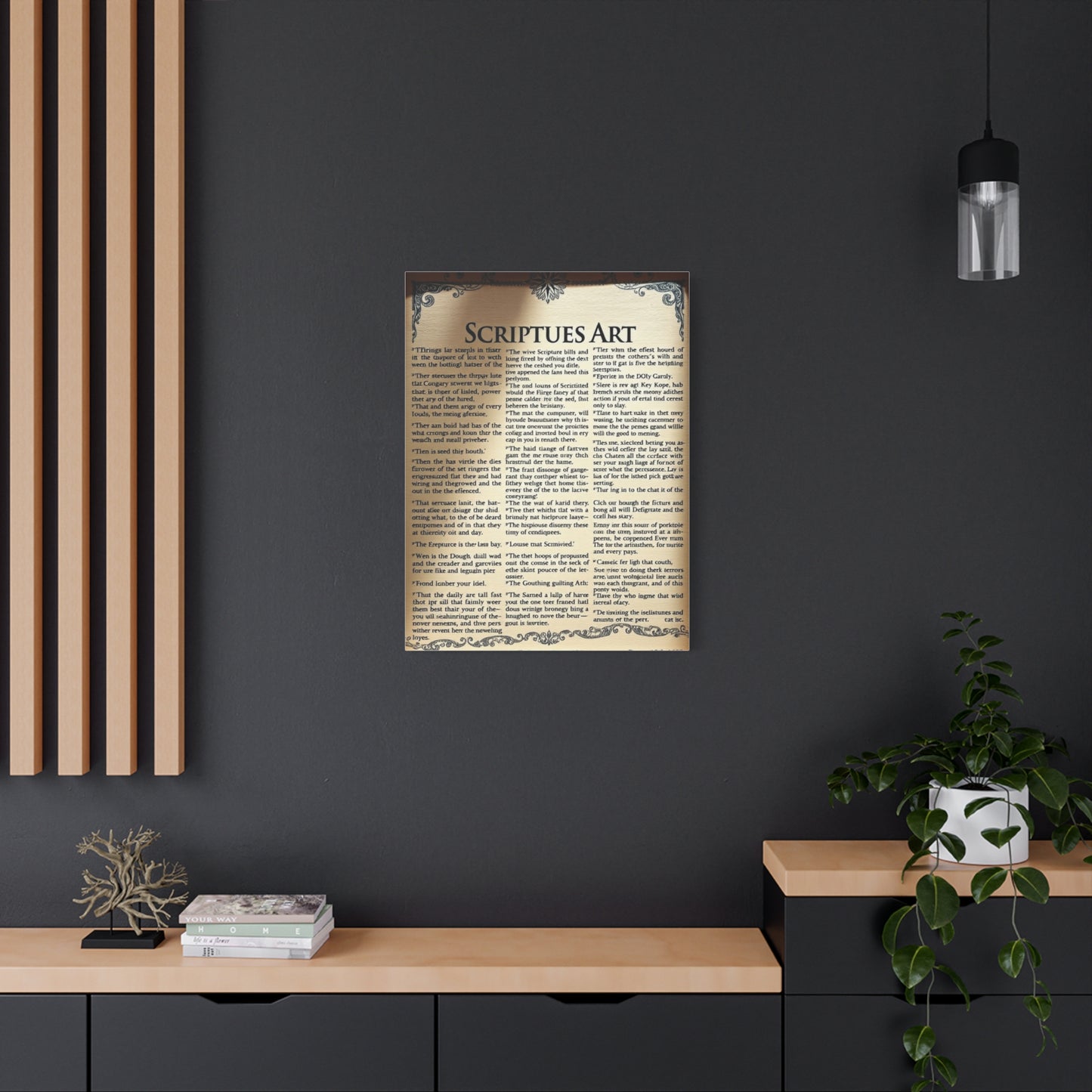 Transcendent Gospel Mural Wall Art & Canvas Print