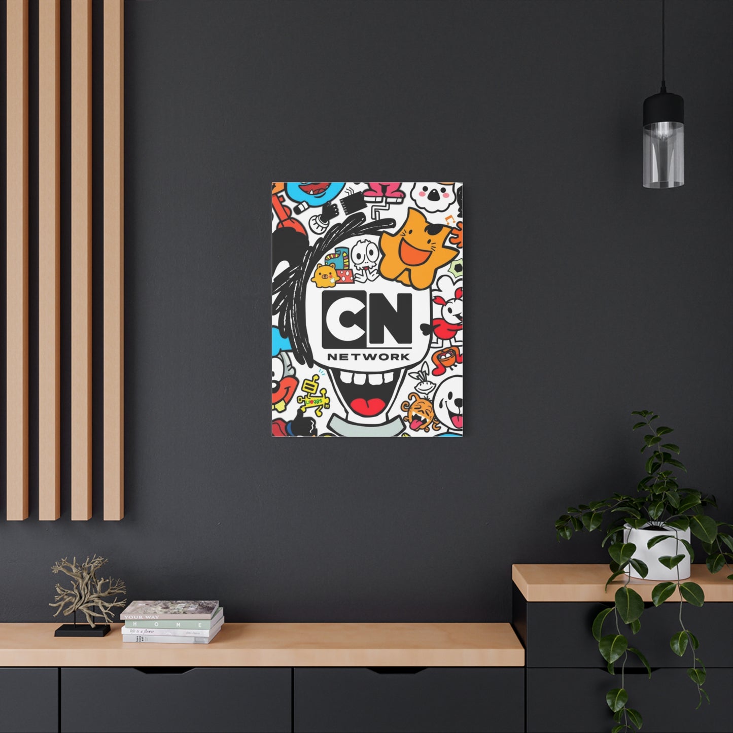 Lavish Cartoon Fusion Art Wall Art & Canvas Print