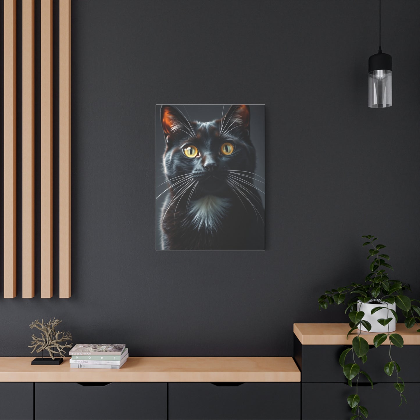 Supreme Tuxedo Cat Art Collection Wall Art & Canvas Print