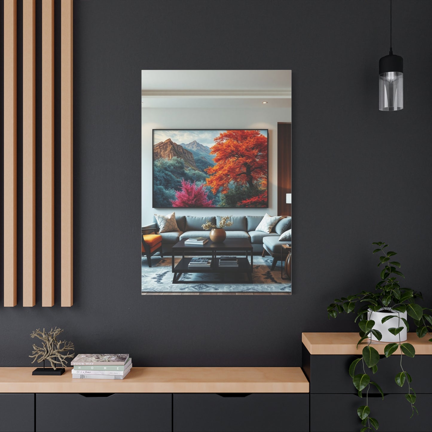 Majestic Sitting Room Tableau Wall Art & Canvas Print