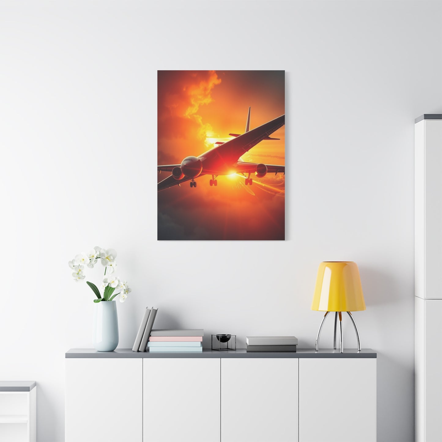 Vision Airplane Art Art Wall Art & Canvas Print