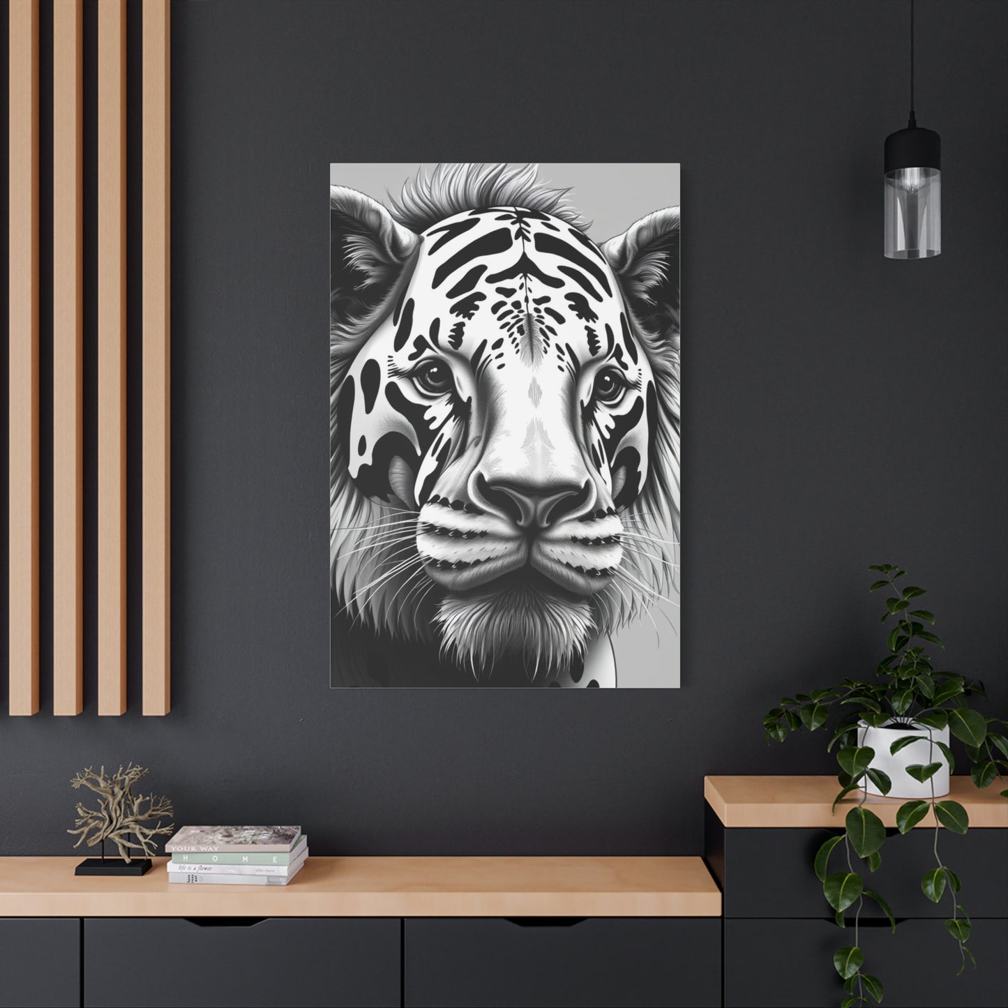 Black and White Illustrations Art Supreme Gallery Wall Art & Canvas Print