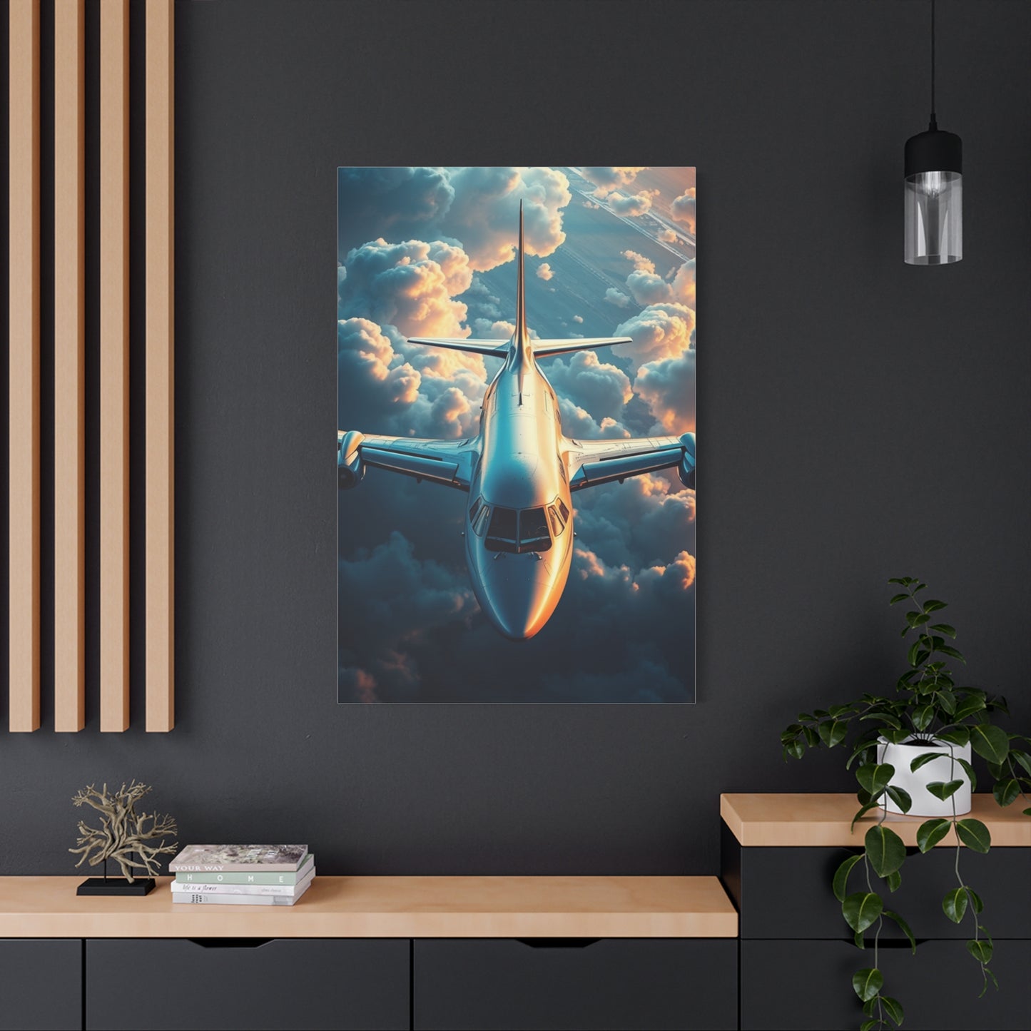 Masterpiece Airplane Art Vision Wall Art & Canvas Print