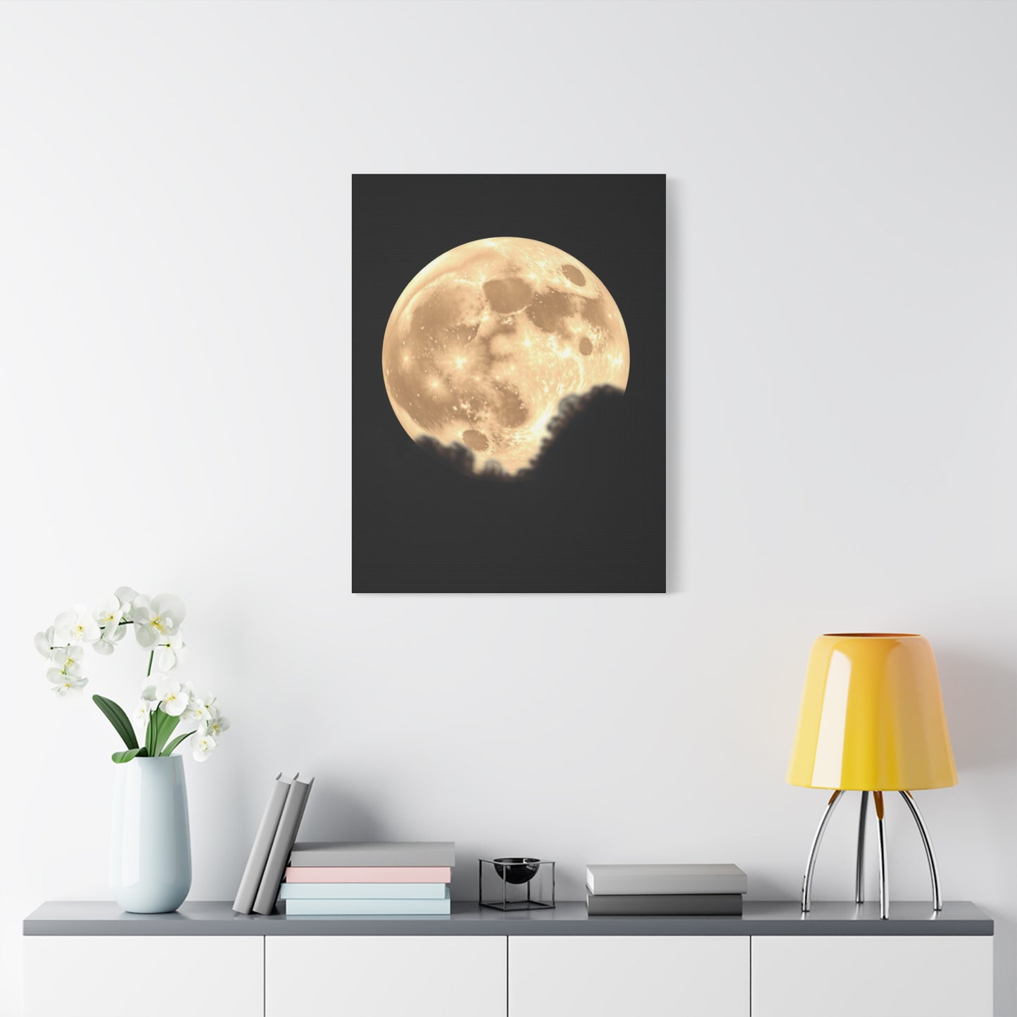 Lunar Essence Wall Masterpiece Wall Art & Canvas Print