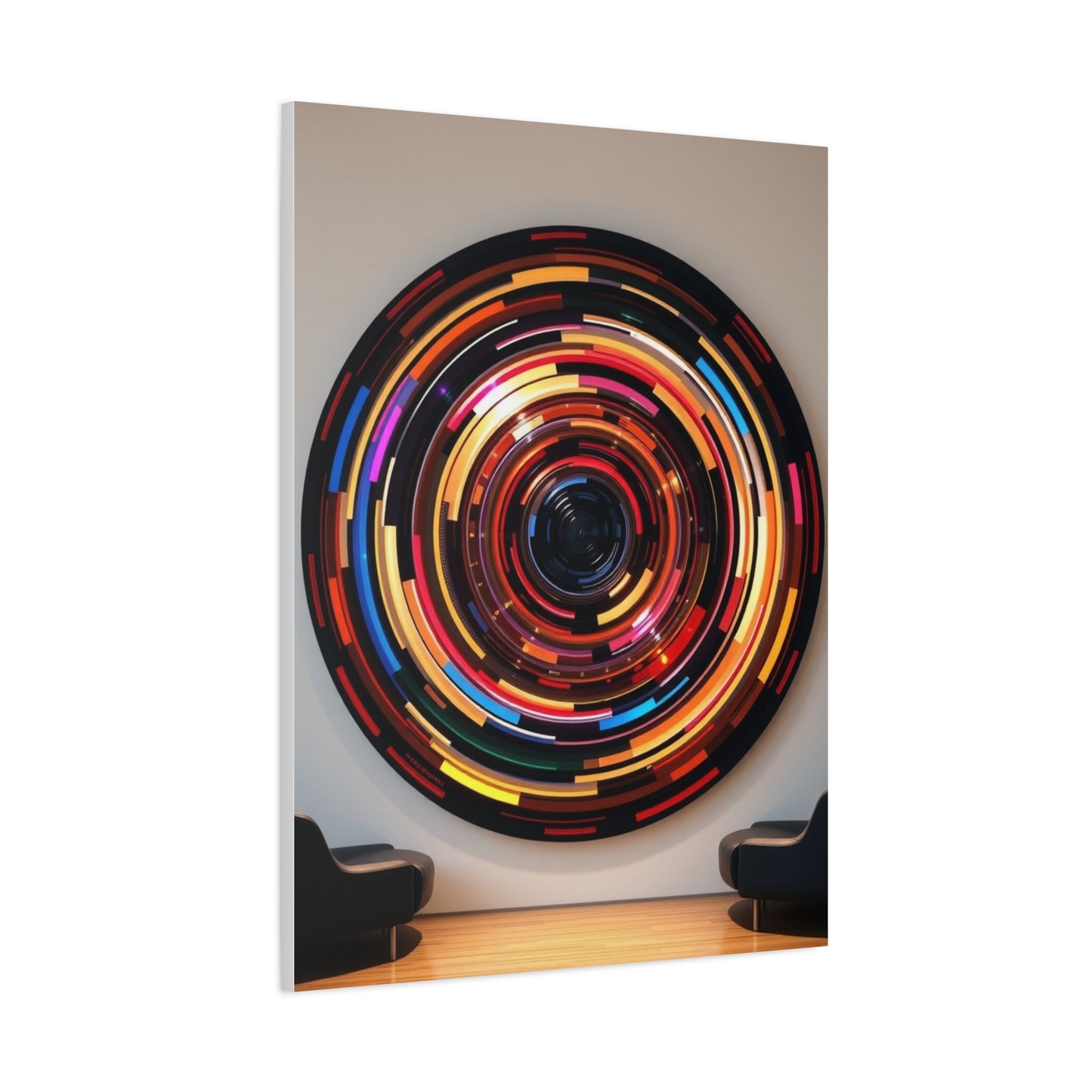 Supreme Circular Abstract Art Collection Wall Art & Canvas Print