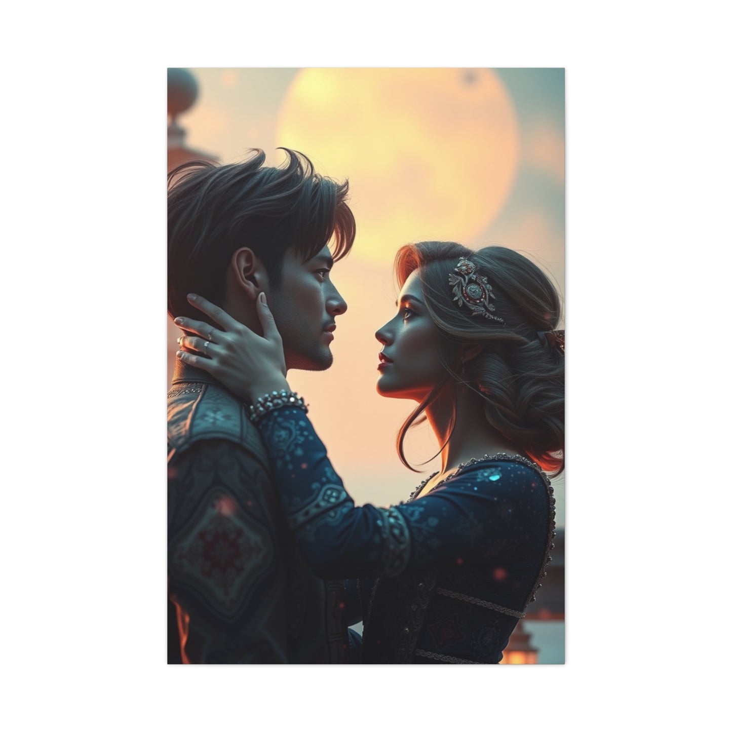 Intimate Whispers Canvas Wall Art & Canvas Print