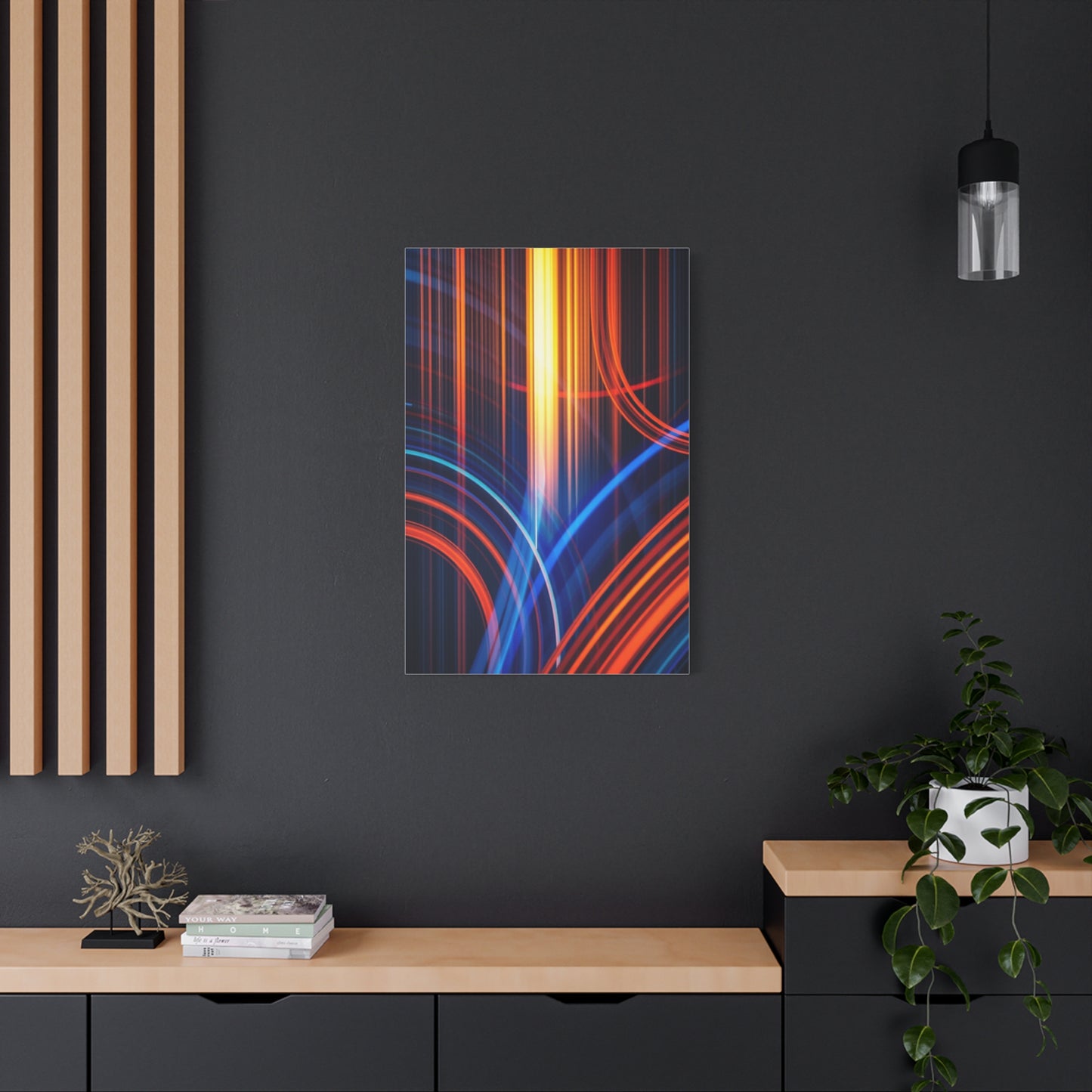 Masterpiece Linear Abstract Art Vision Wall Art & Canvas Print