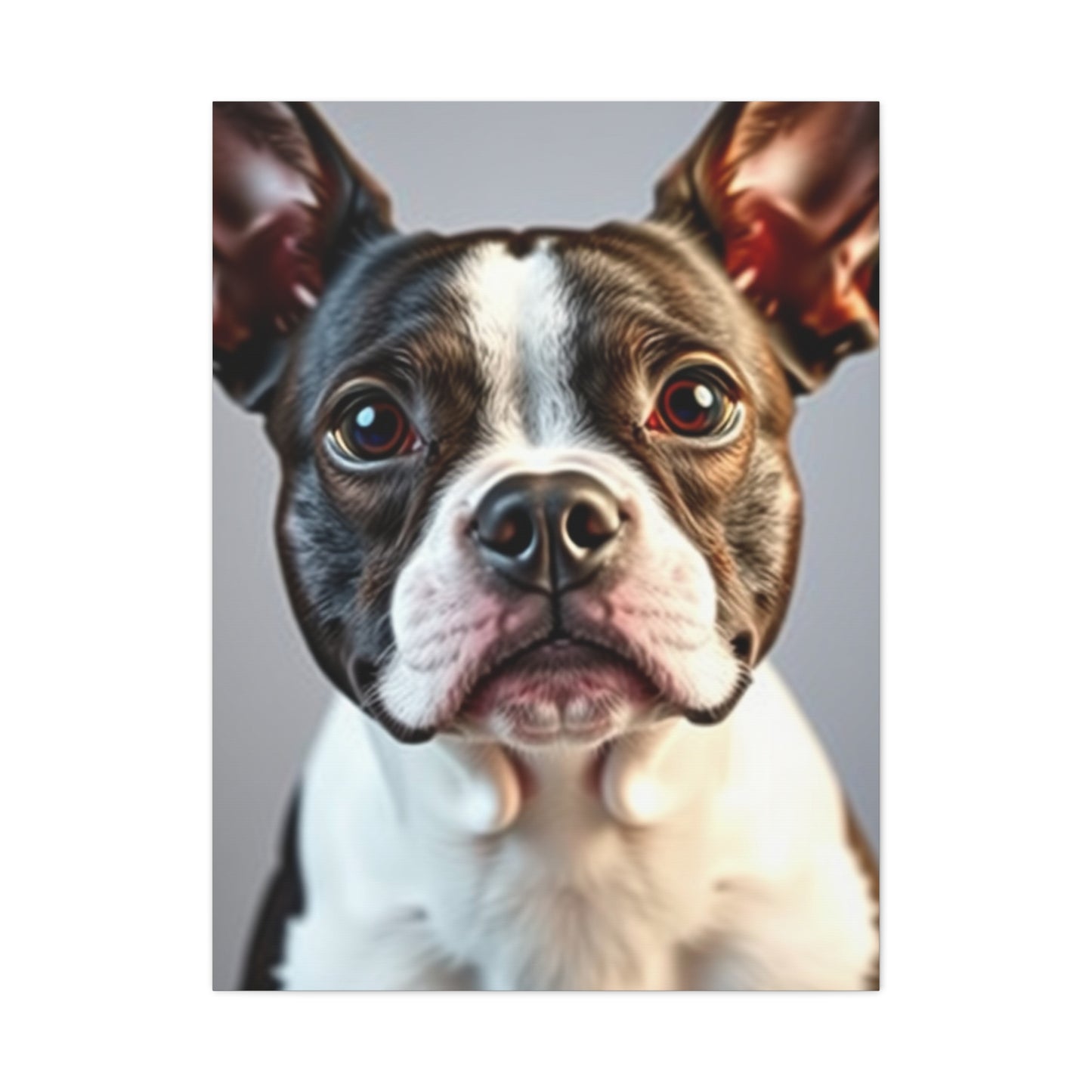 Elite Boston Terrier Art Vision Wall Art & Canvas Print