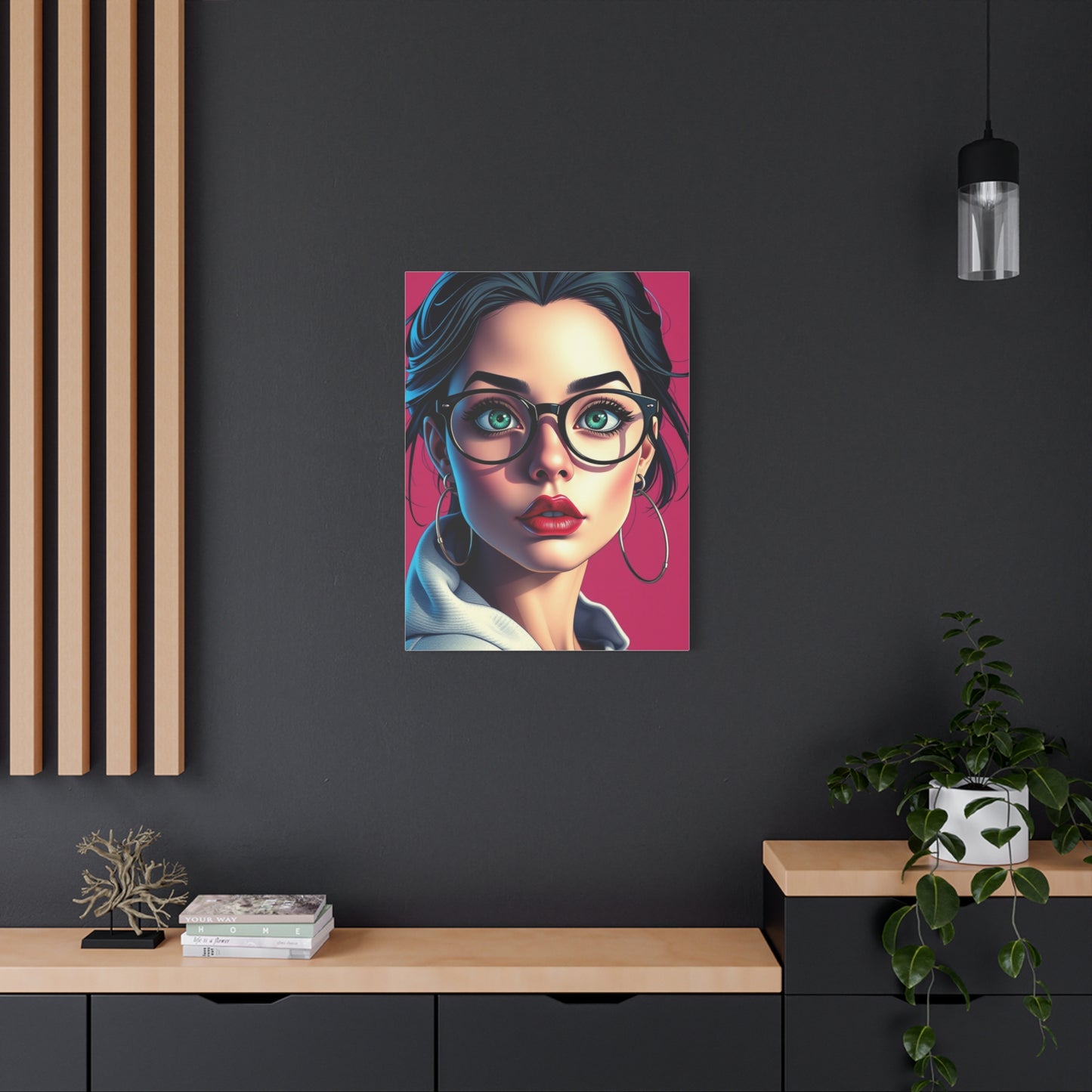 Whimsical Vivid Canvas Wall Art & Canvas Print